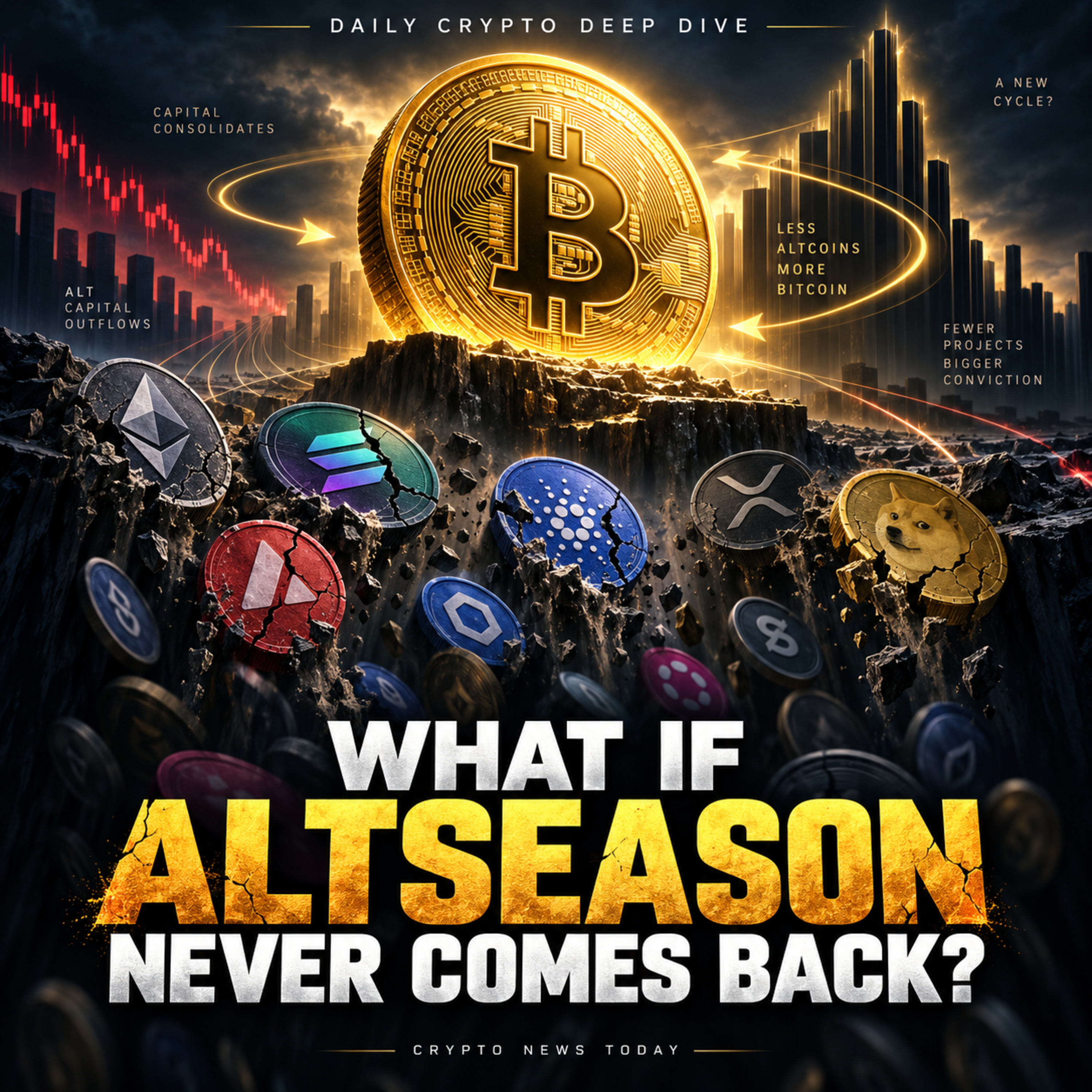 Daily Crypto Deep Dive: What If Altseason Never Comes Back? episode artwork