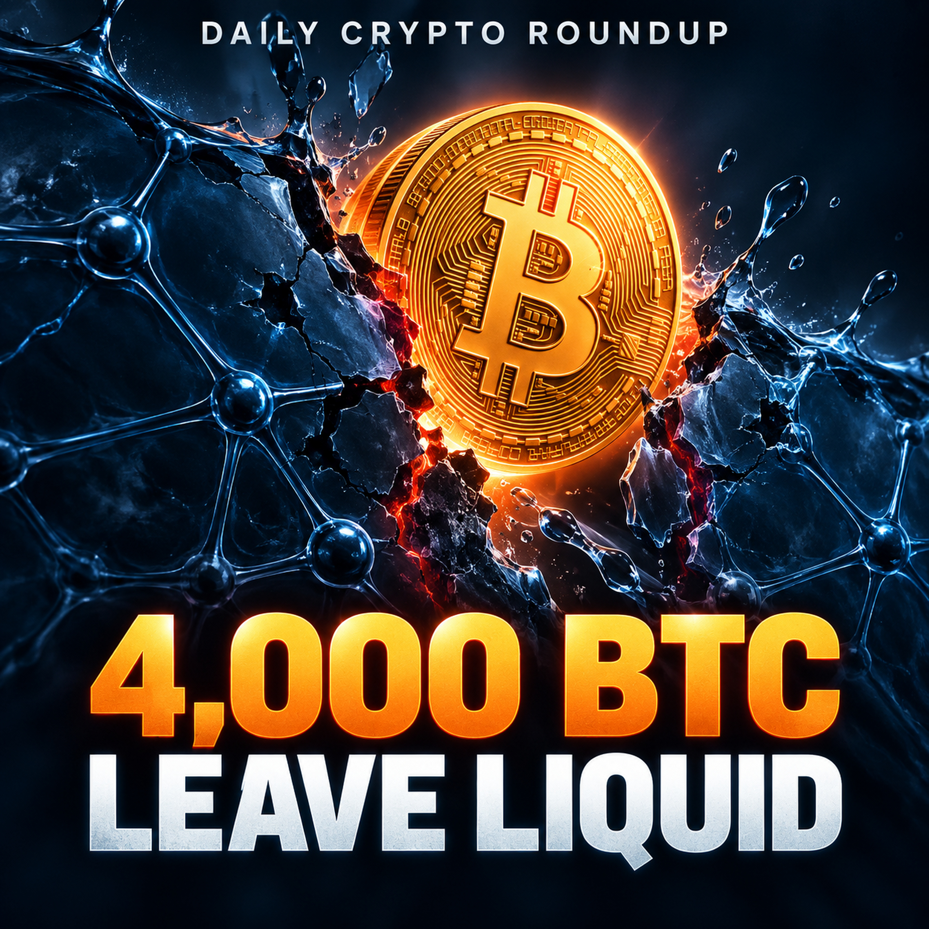 Liquid Network Hit by 4,000 BTC Breach | DBS and Citi Settle Weekend Dollars | Solana Targets Larger Transactions | Daily Crypto Roundup. episode artwork