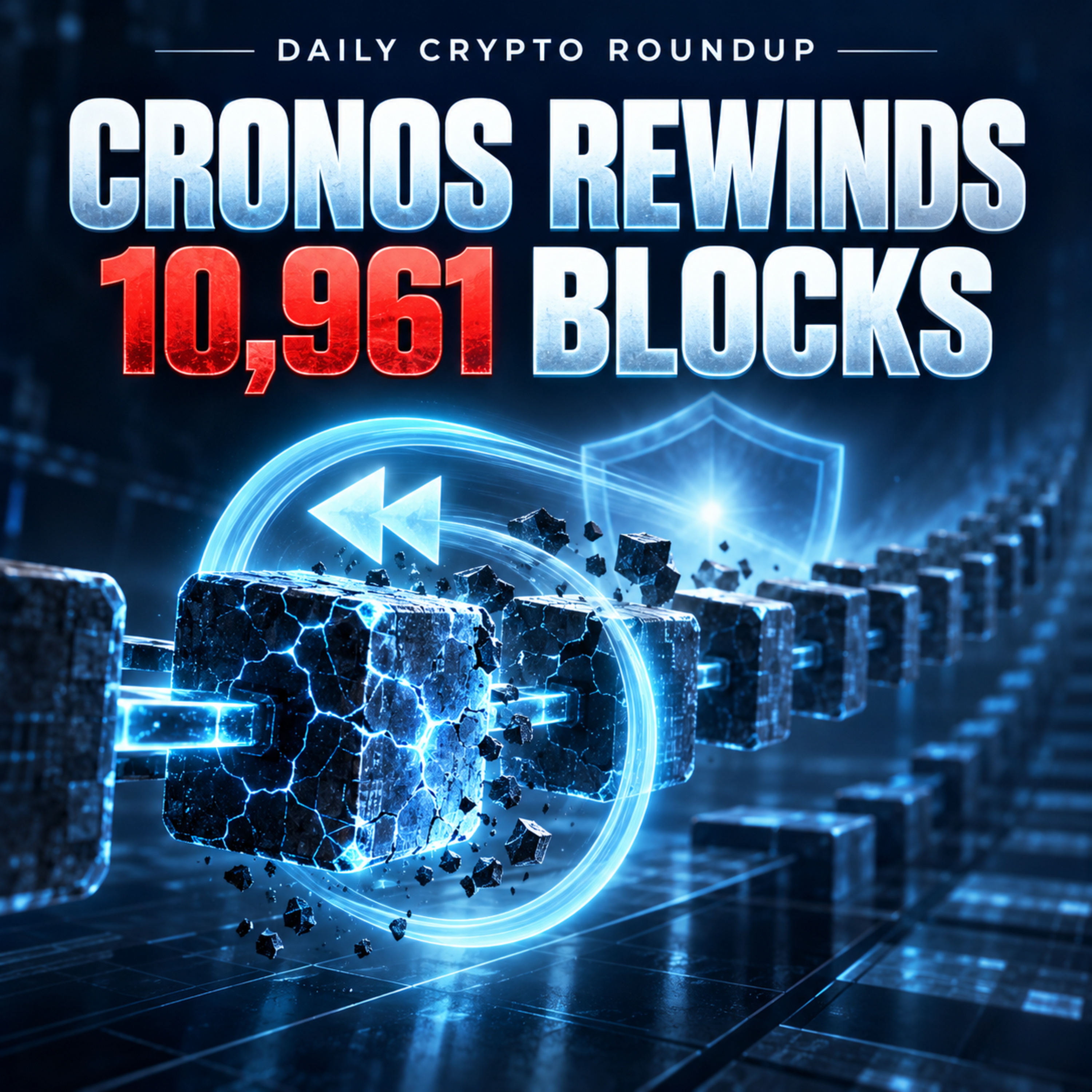 Cronos Rewinds 10,961 Blocks | Circle’s $400M Stablecoin Bet | Visa Puts Credit Onchain | Daily Crypto Roundup. episode artwork