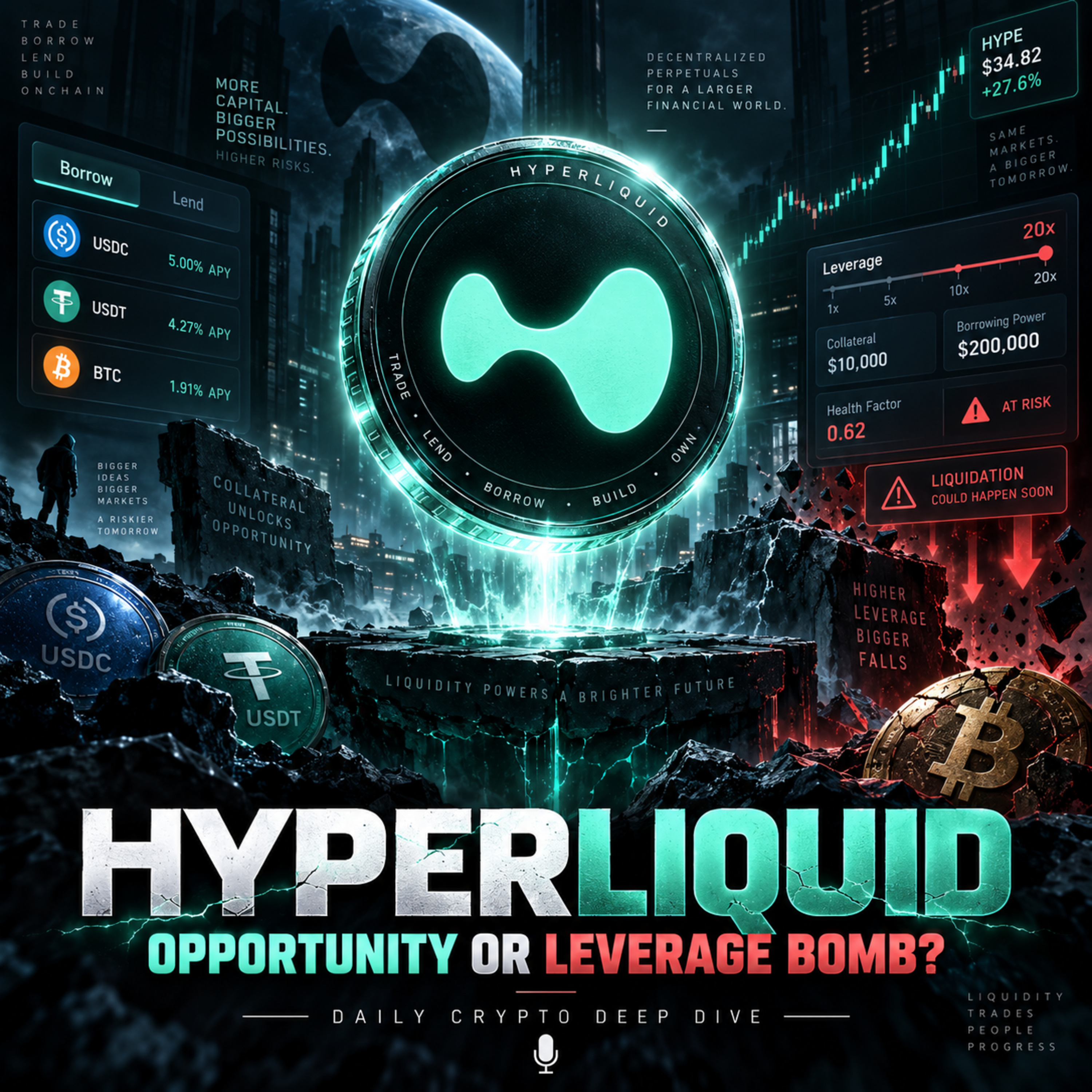 Hyperliquid: HYPE’s Next Big Opportunity—or a Leverage Bomb? episode artwork