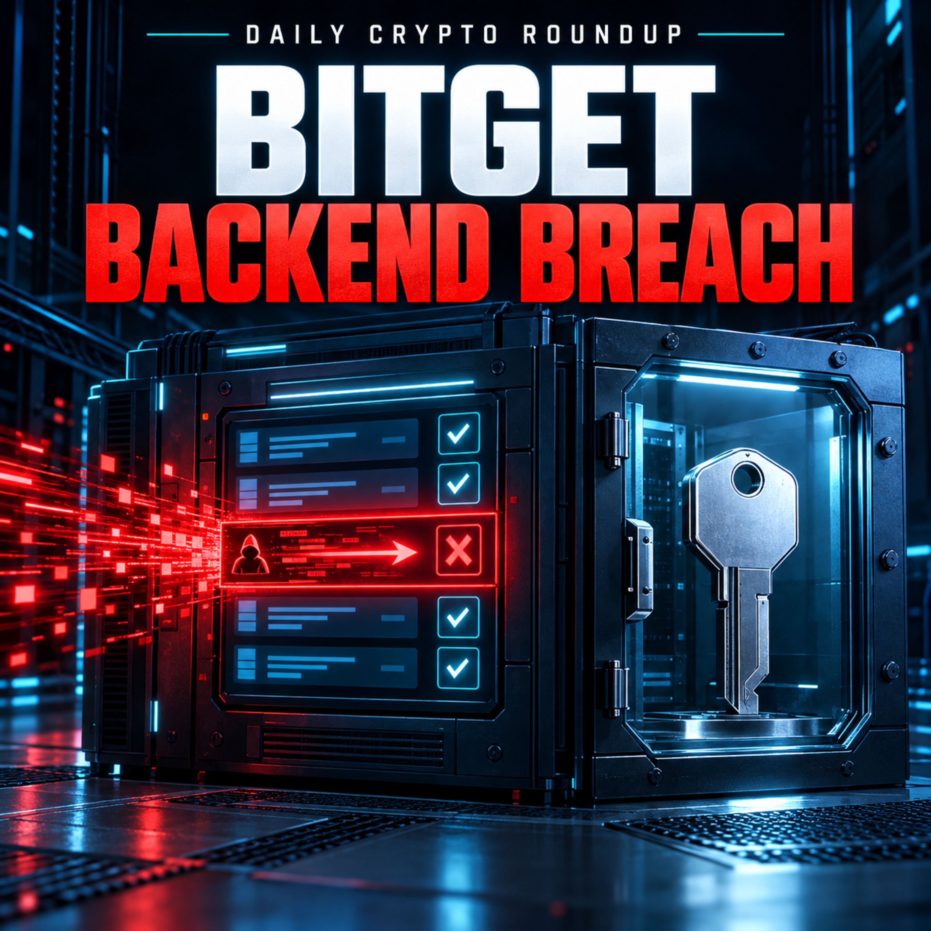 Bitget Reveals $352M Backend Breach | Bitcoin ETFs Turn Positive for 2026 | Ethena Adds Tokenized Stocks | Daily Crypto Roundup. episode artwork