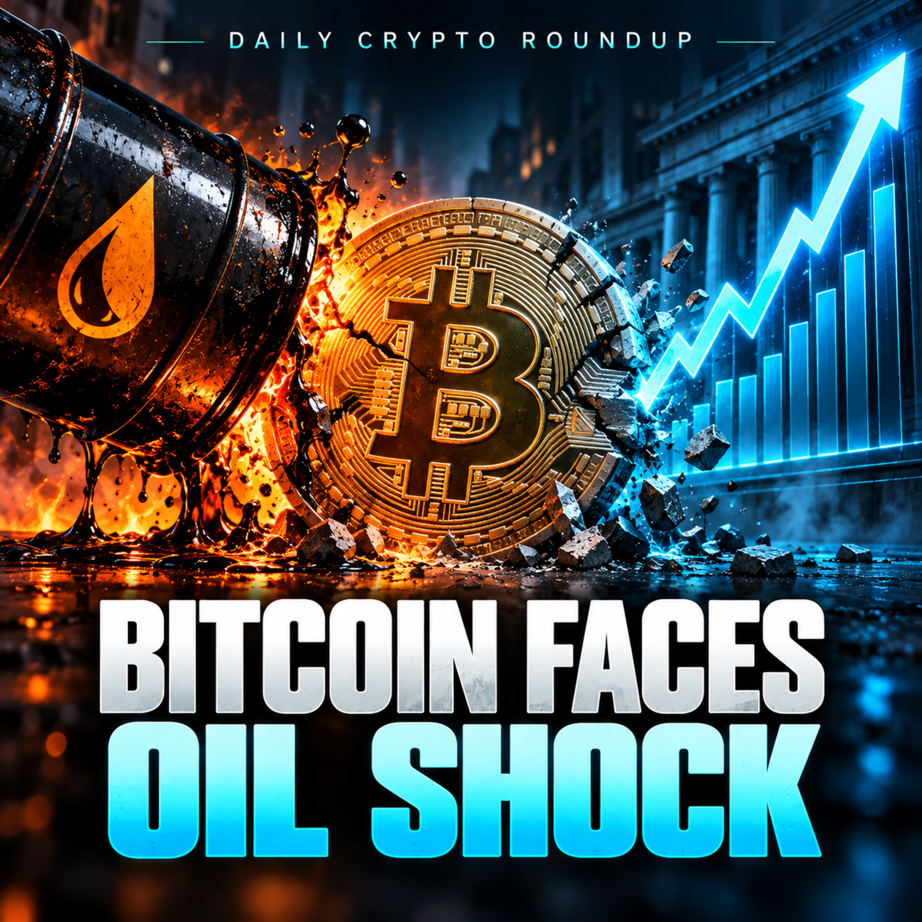 Bitcoin Falls Below $83K as Oil Jumps | Chainlink Launches CCIP 2.0 | Bitget Restarts Withdrawals | Daily Crypto Roundup. episode artwork