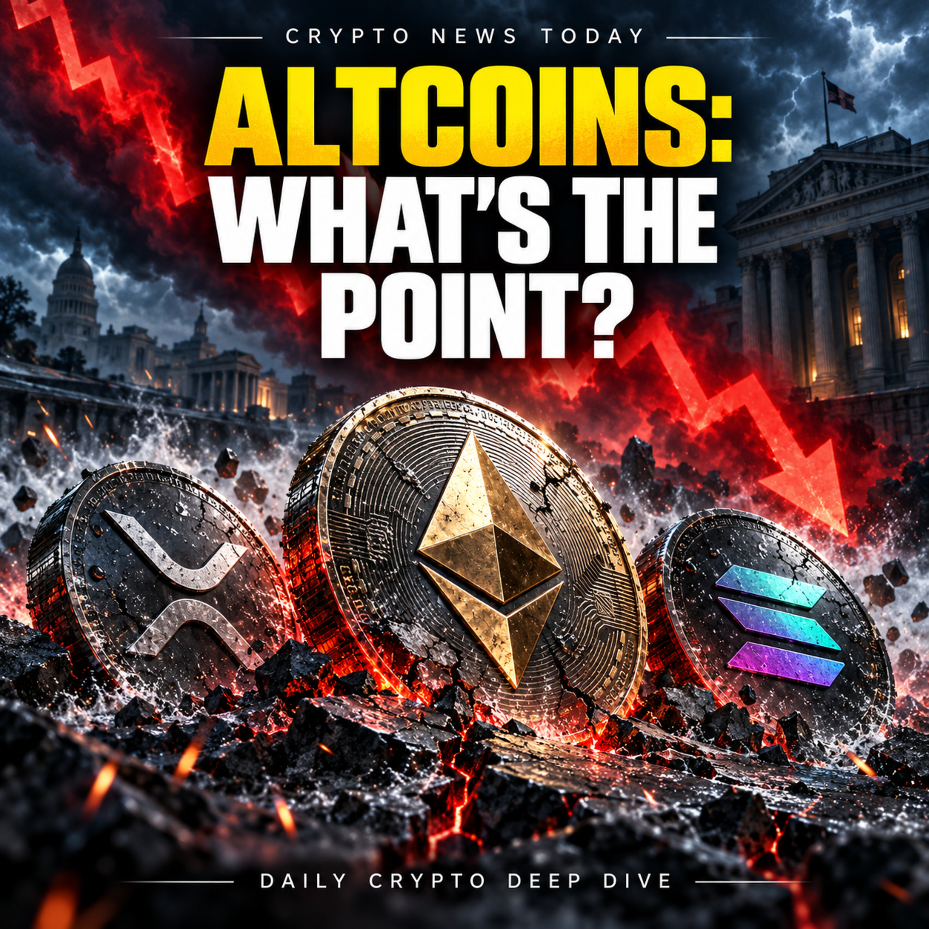 What’s the Point of Buying Altcoins If Macro Keeps Crushing Them? | Daily Crypto Deep Dive episode artwork