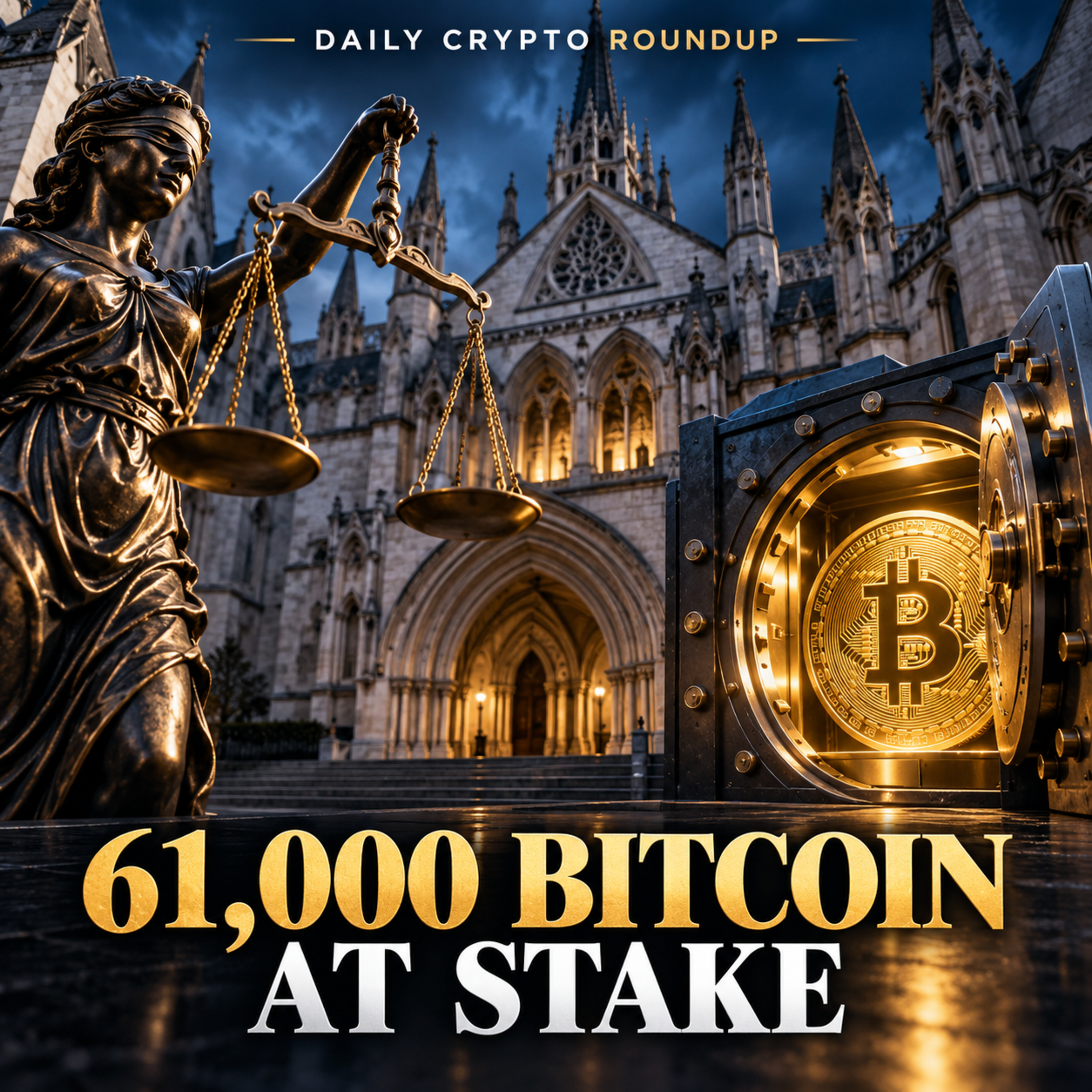 UK Court Shifts $5B Bitcoin Fight | South Korea Blocks 27 Exchanges | SanDisk Bets Out-Liquidate XRP | Daily Crypto Roundup. episode artwork