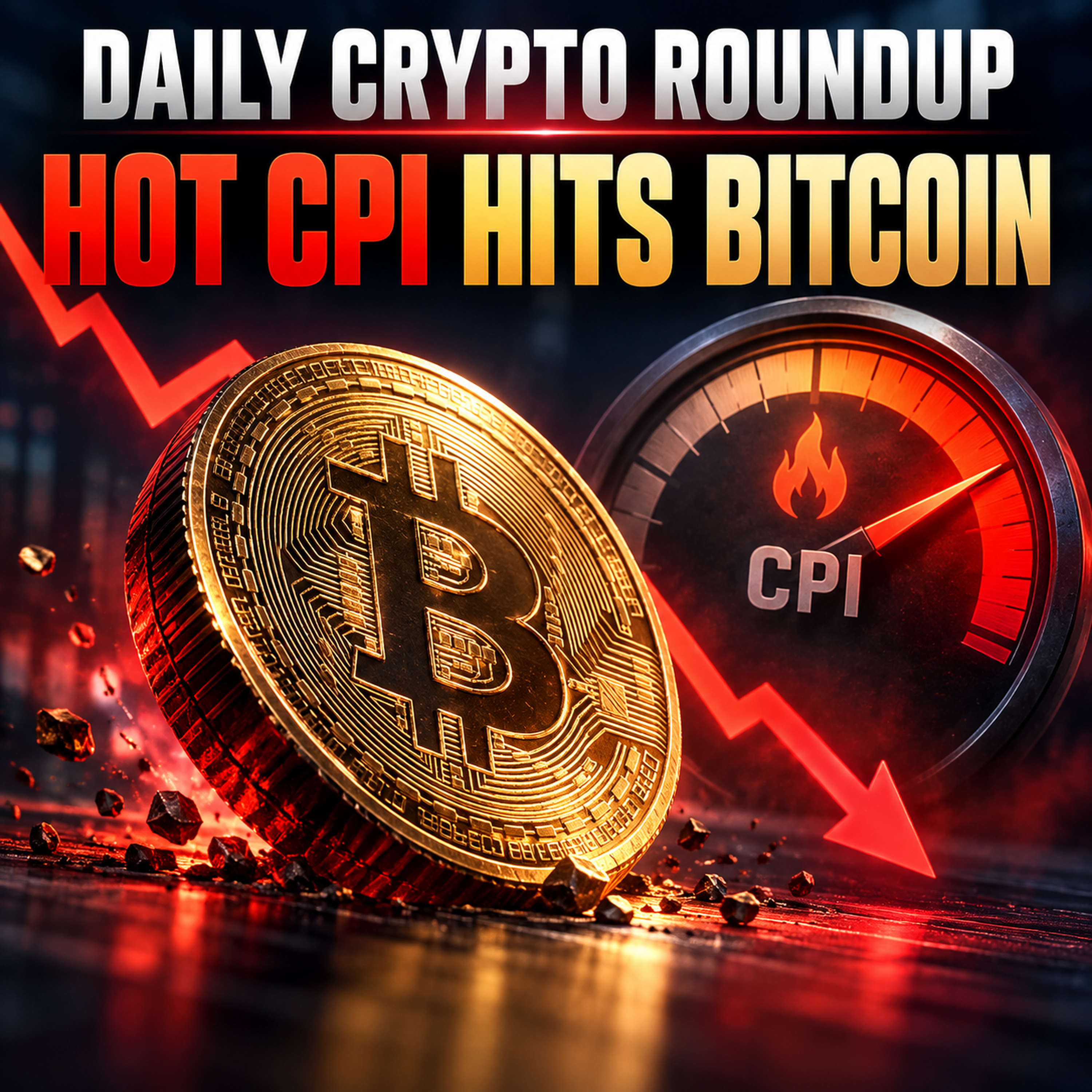 Hot U.S. Inflation Hits Bitcoin | Kraken Parent Buys an EU Bank | Solana Sets Alpenglow Upgrade | Daily Crypto Roundup. episode artwork