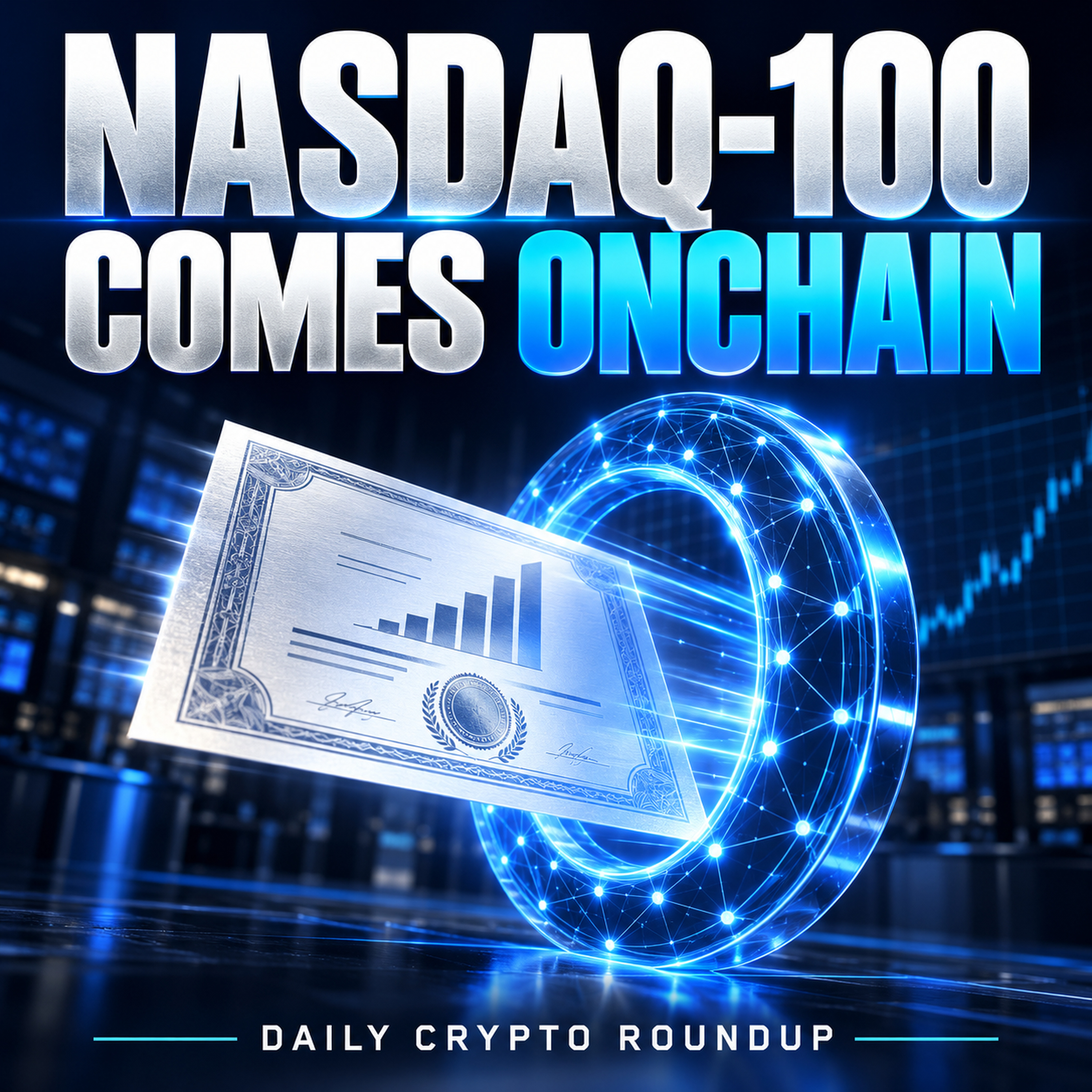 Nasdaq-100 Comes Onchain | Bitcoin Tests $80K | Crypto Election Spend Hits $176M | Daily Crypto Roundup. episode artwork
