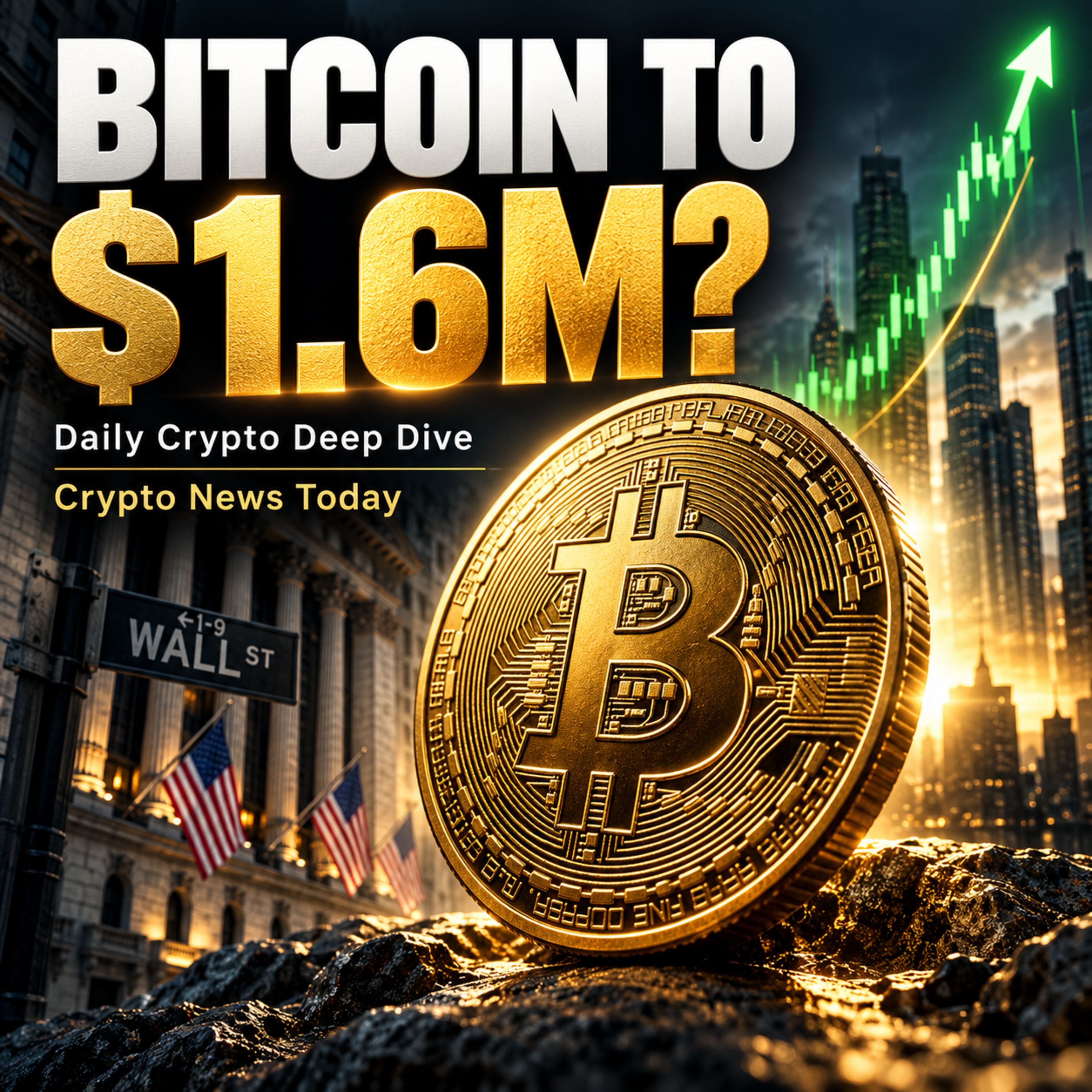 Daily Crypto Deep Dive: Bitcoin to $1.6 MILLION? Bitwise's Bold 2036 Price Prediction episode artwork