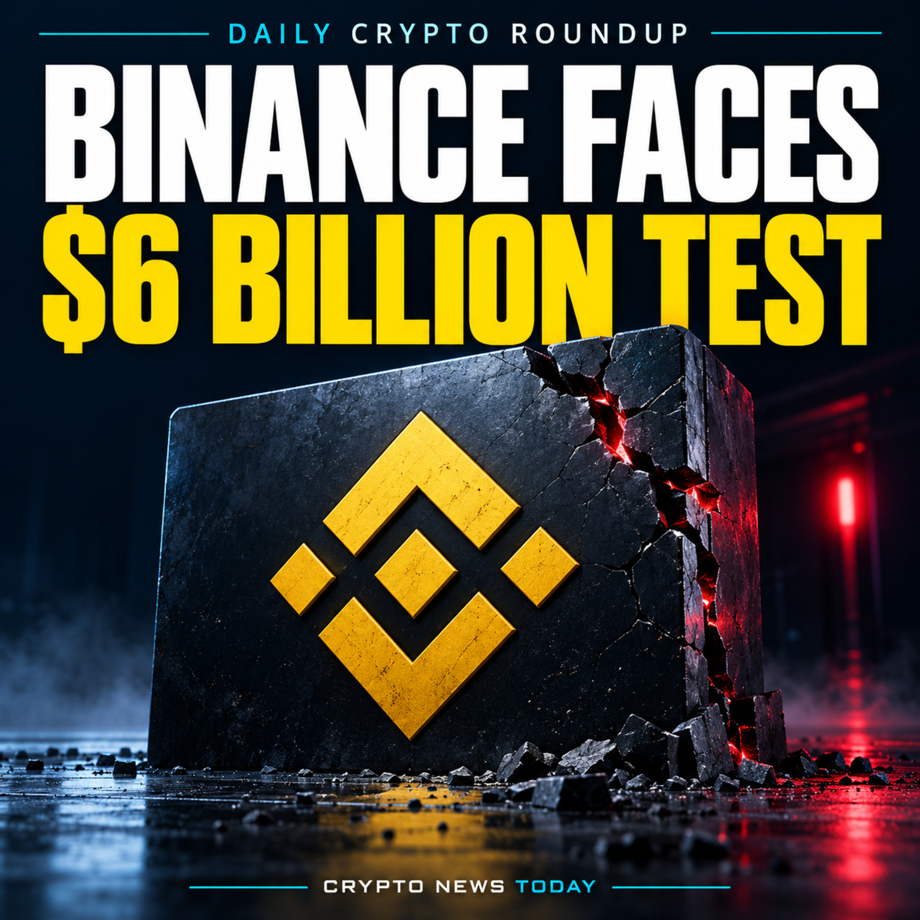 Binance’s $6.34B Recovery Plan | Trezor Wallet Warning | Solana’s HKDAP Deal | Daily Crypto Roundup. episode artwork