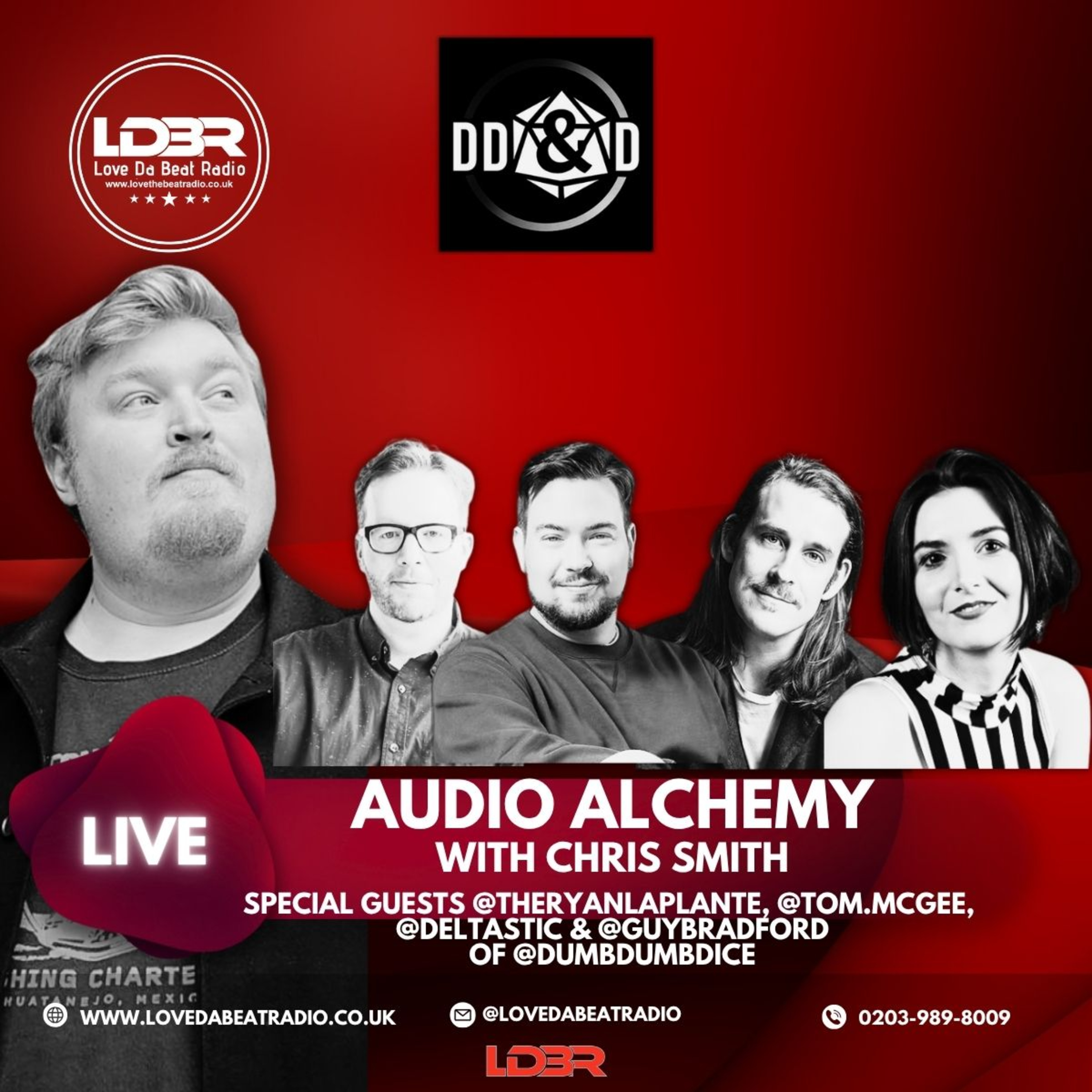 Audio Alchemy EP35- The Cast of Dumb-Dumbs & Dice!!! episode artwork