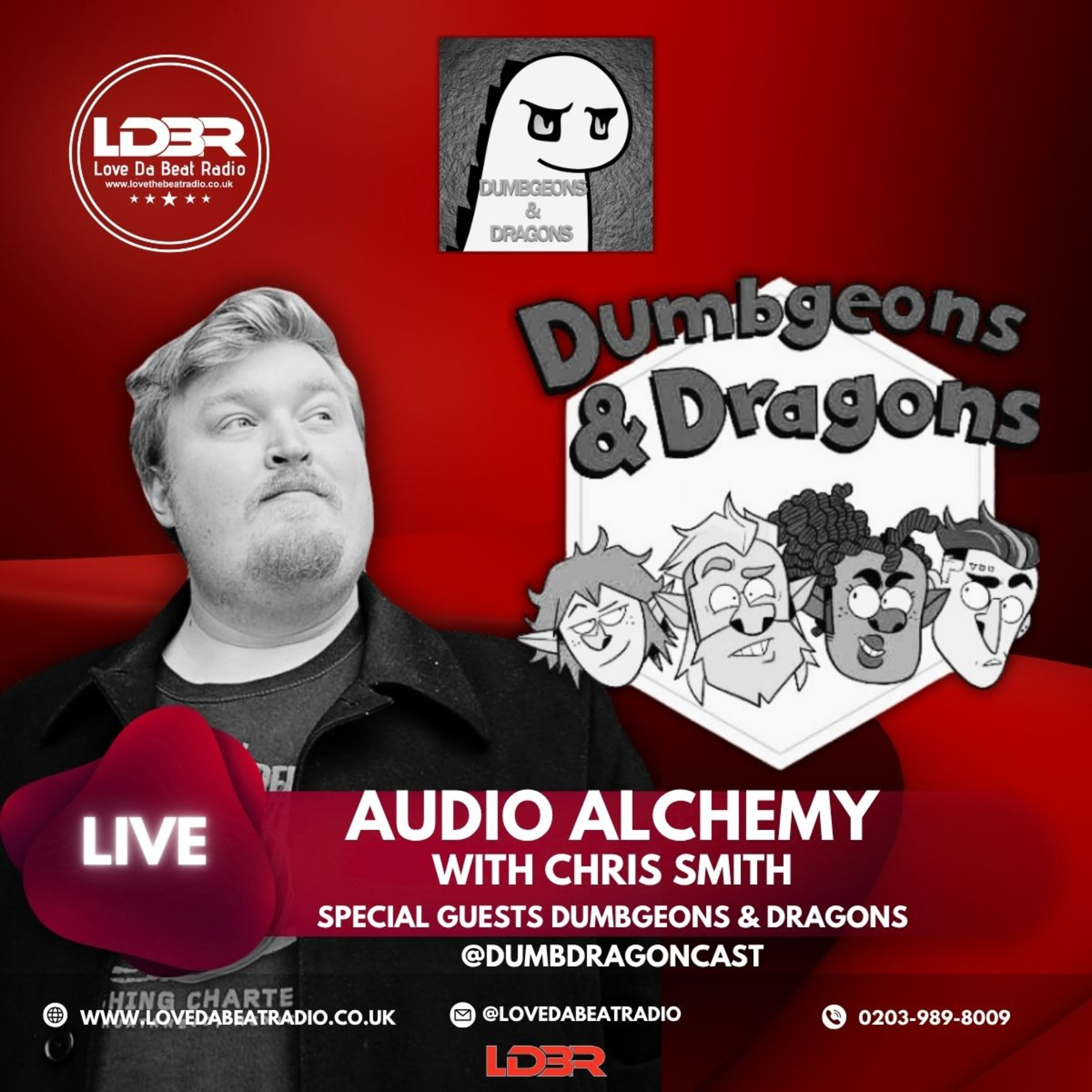 Audio Alchemy EP39- Dumbgeons and Dragons episode artwork