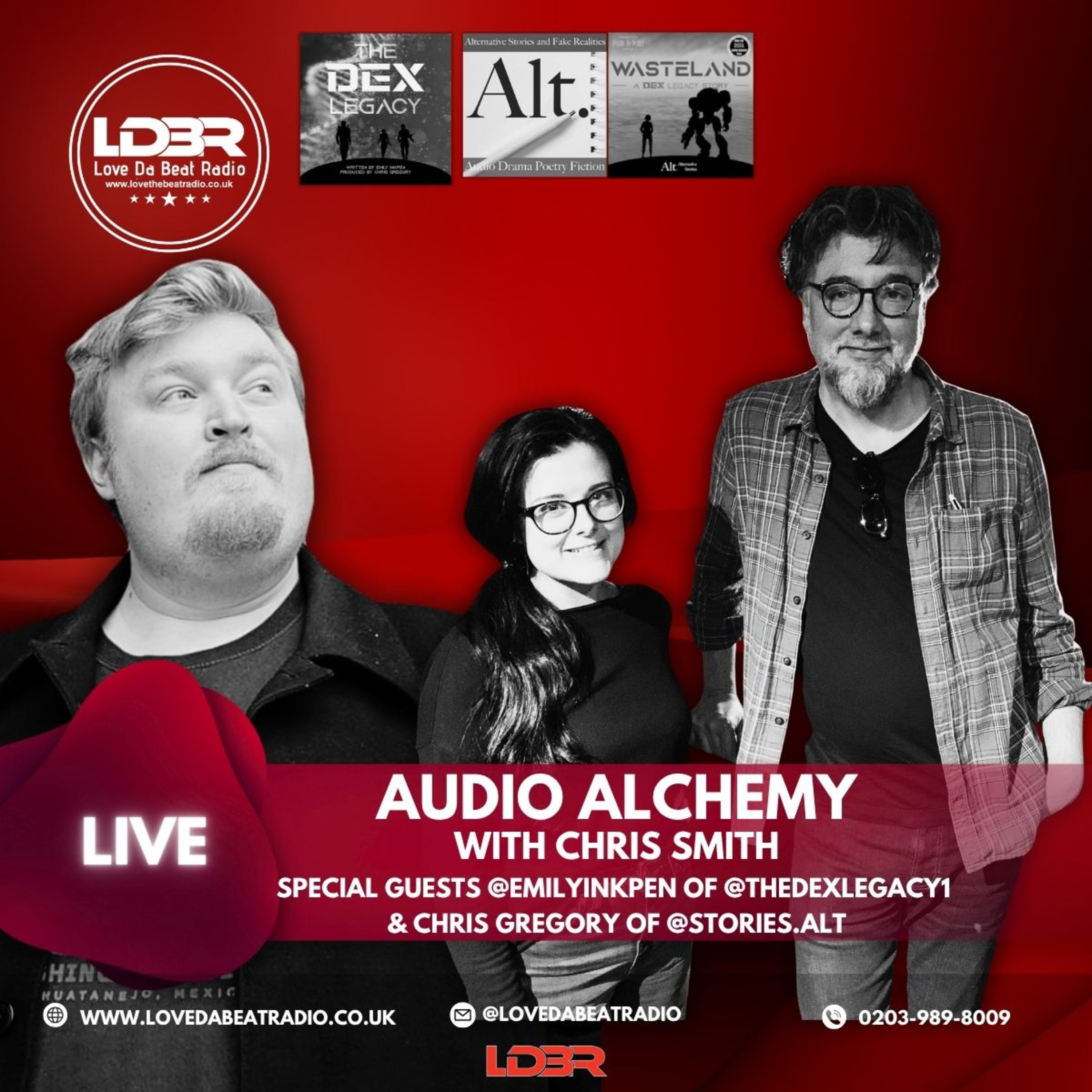 Audio Alchemy EP40- Emily Inkpen & Chris Gregory of Dex Legacy episode artwork