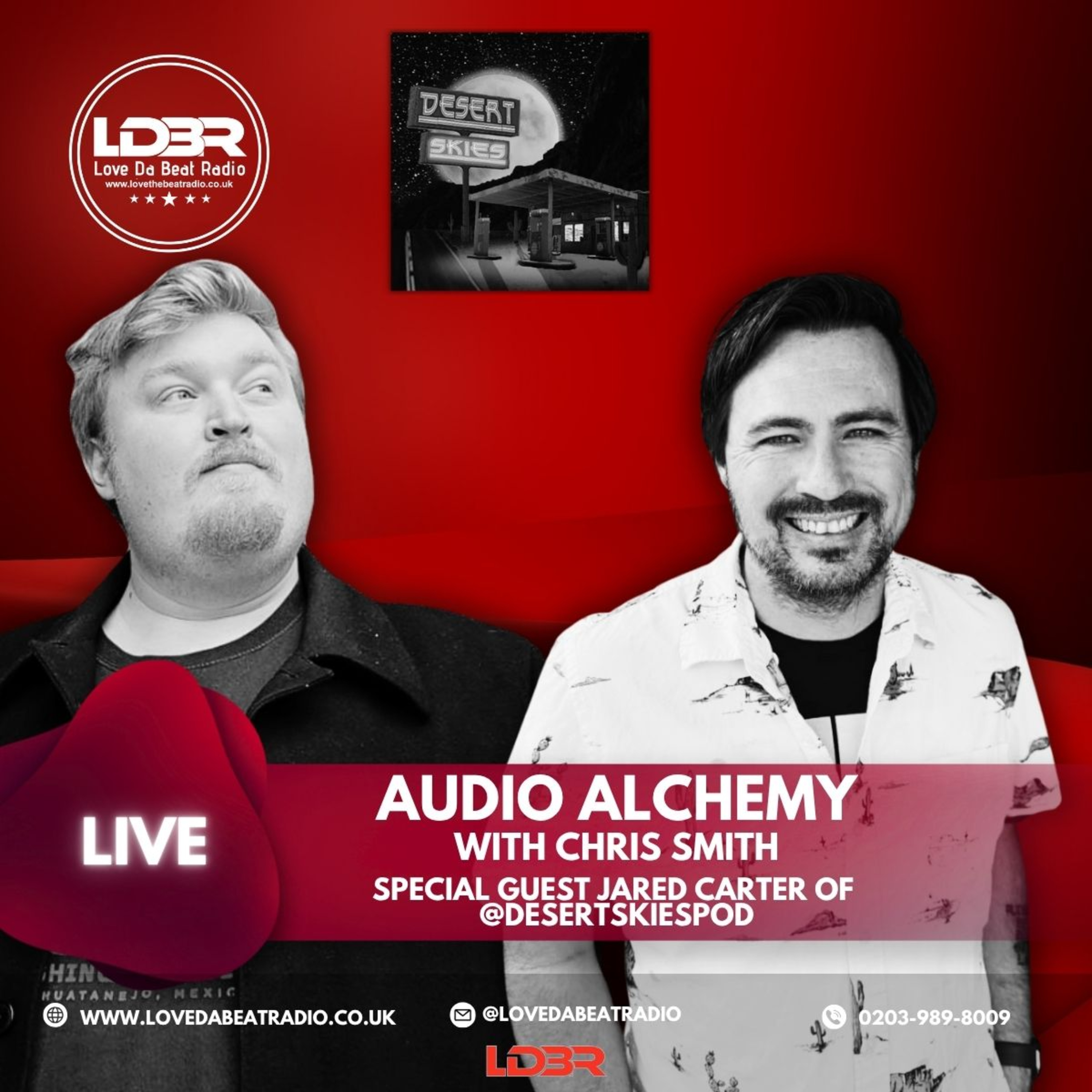 Audio Alchemy EP41- Jared Carter of Desert Skies!! episode artwork