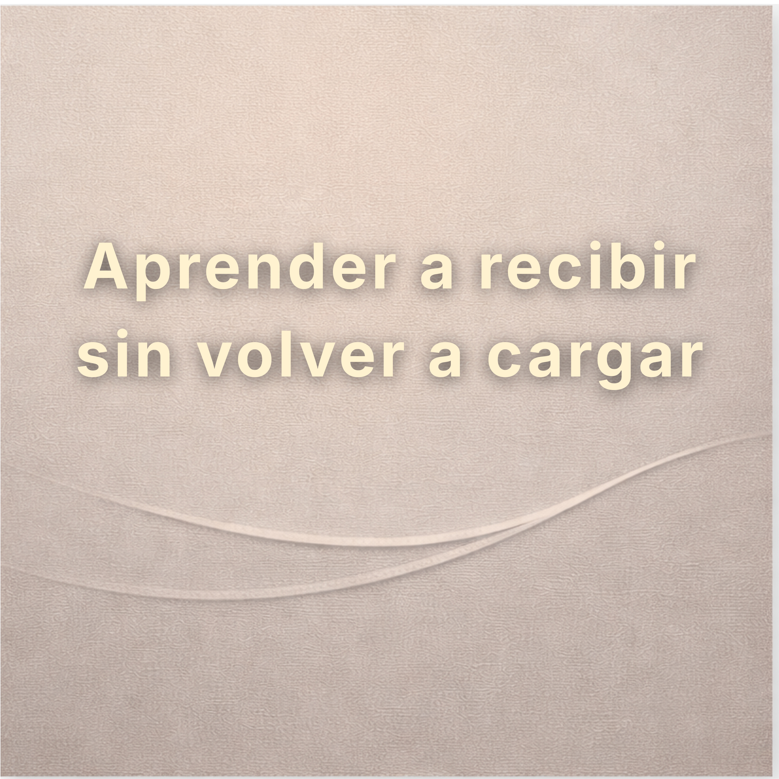 Aprender a recibir sin volver a cargar episode artwork