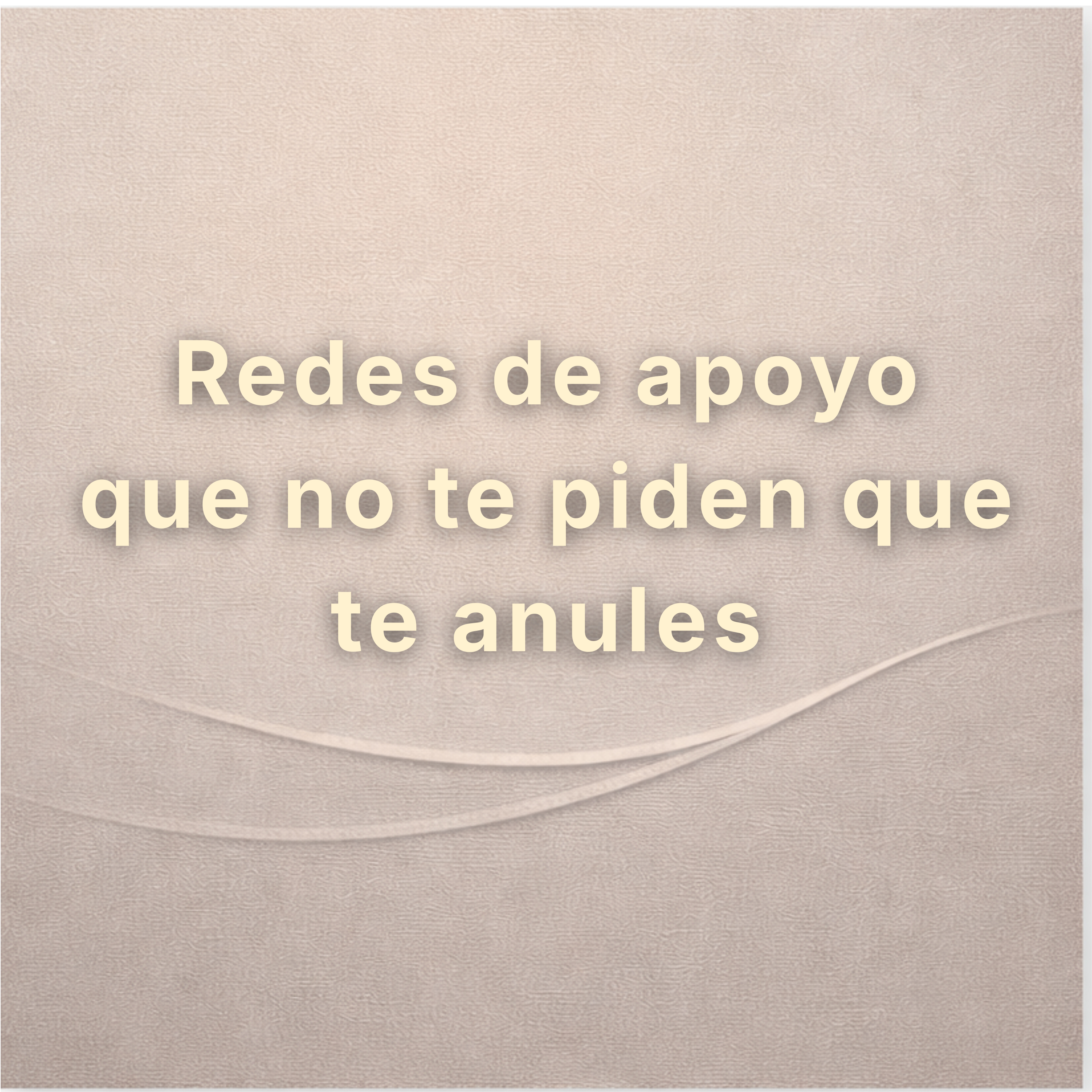 Redes de apoyo que no te piden que te anules episode artwork