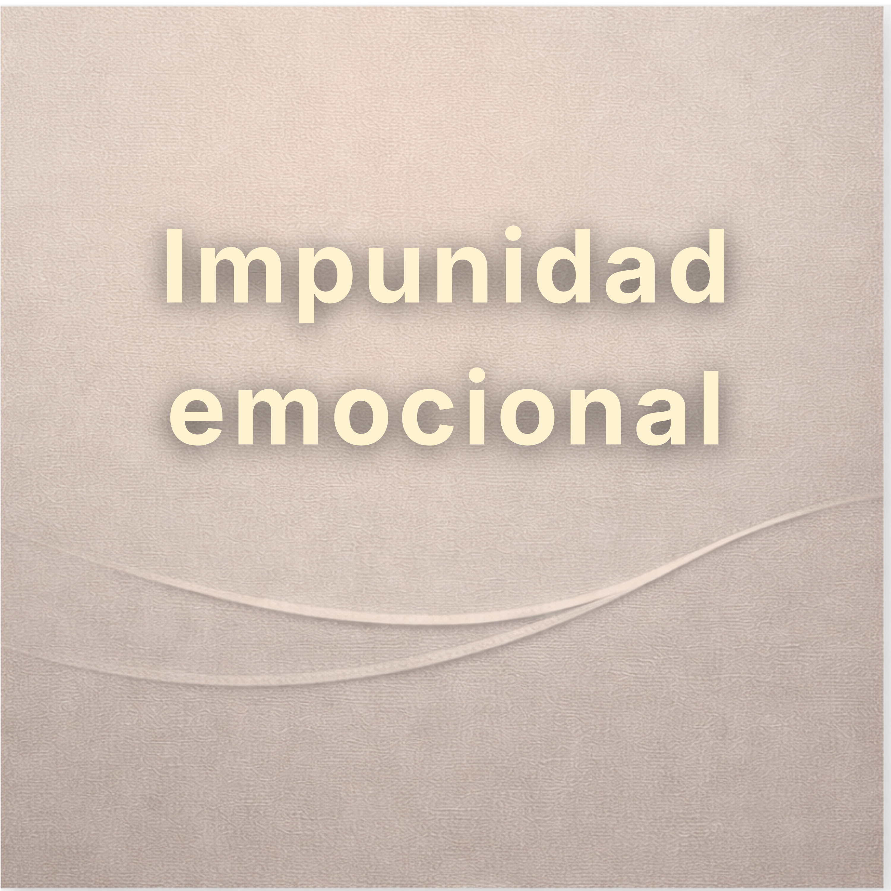 Impunidad emocional episode artwork