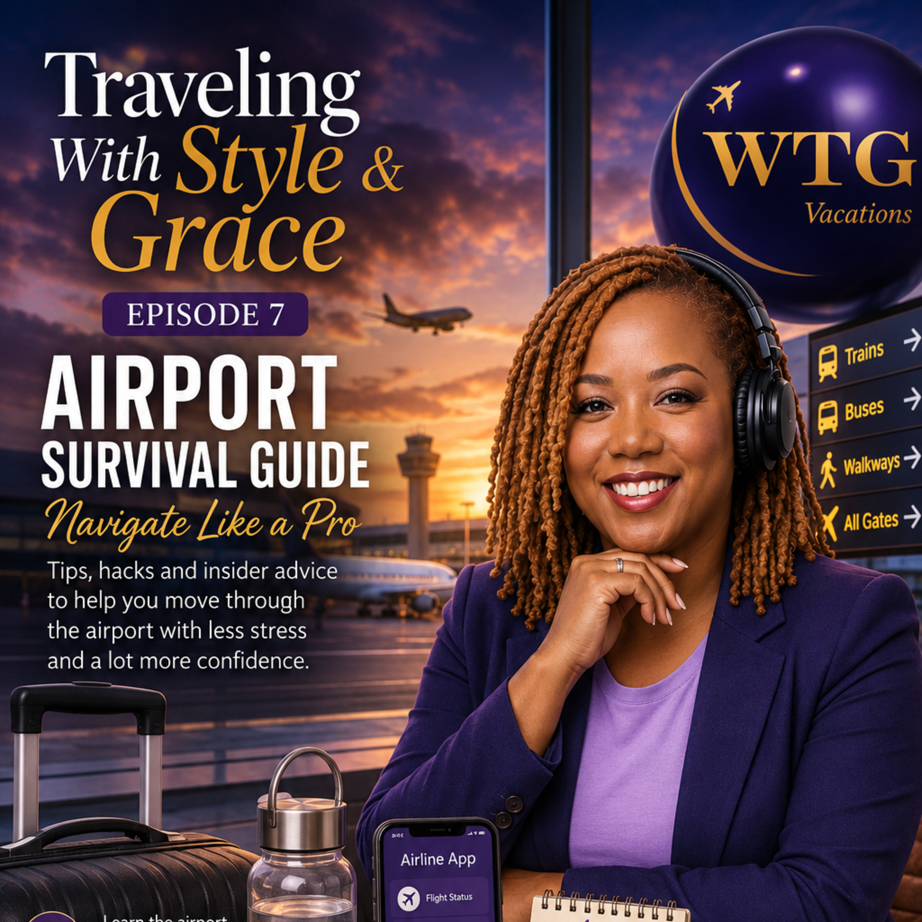 Episode 7: Airport Survival Guide – Navigate Like a Pro episode artwork