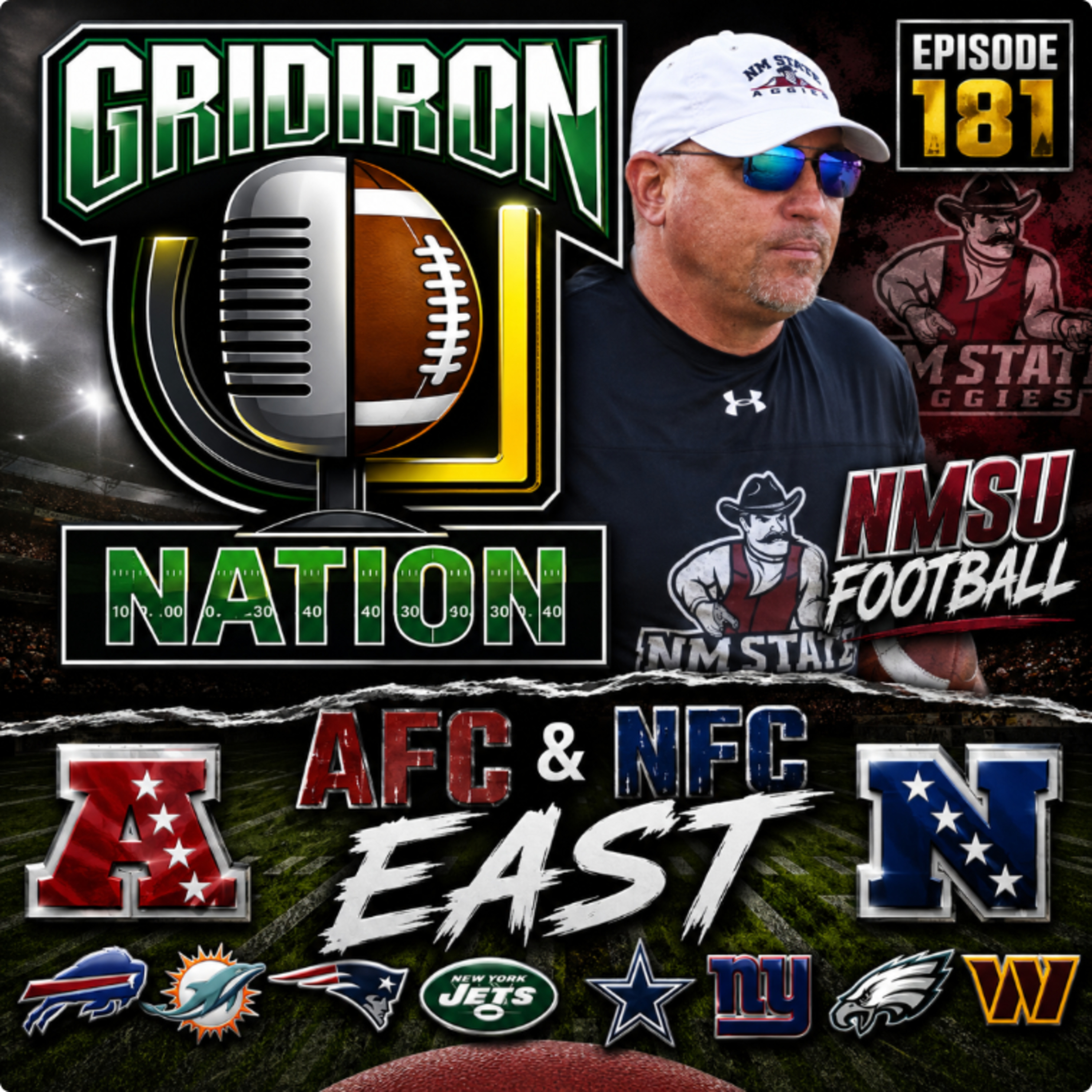 Gridiron Nation 181: Beasts of the East episode artwork