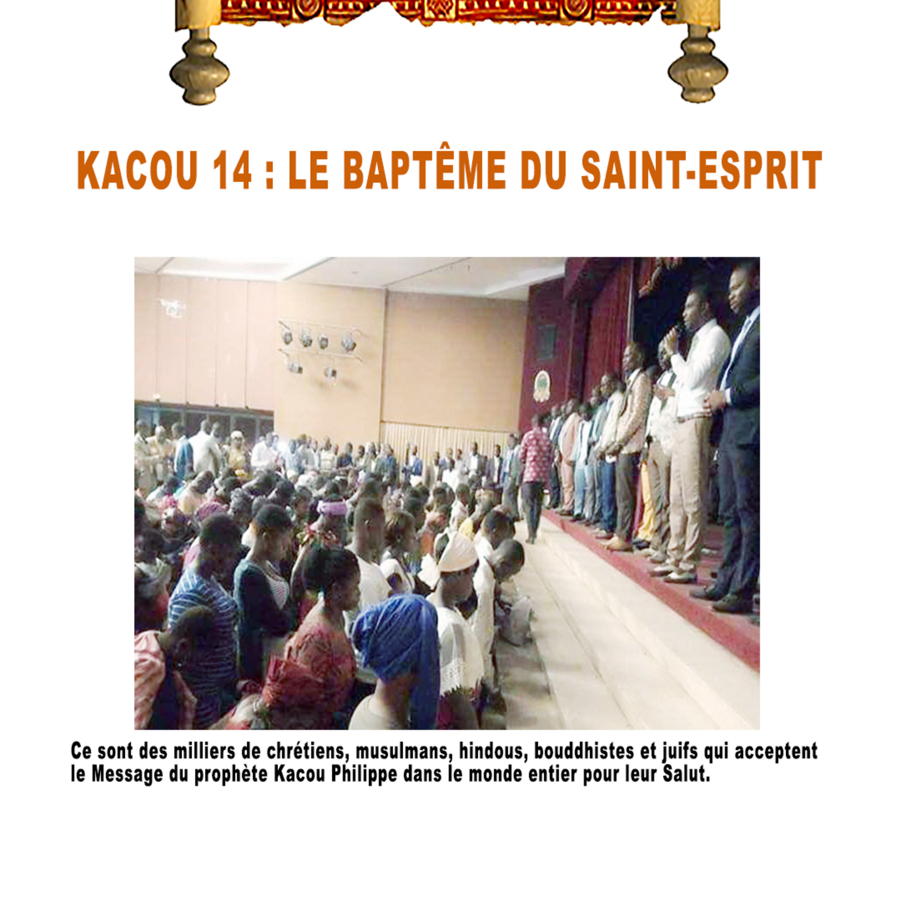 KACOU 14 : LE BAPTÊME DU SAINT-ESPRIT episode artwork