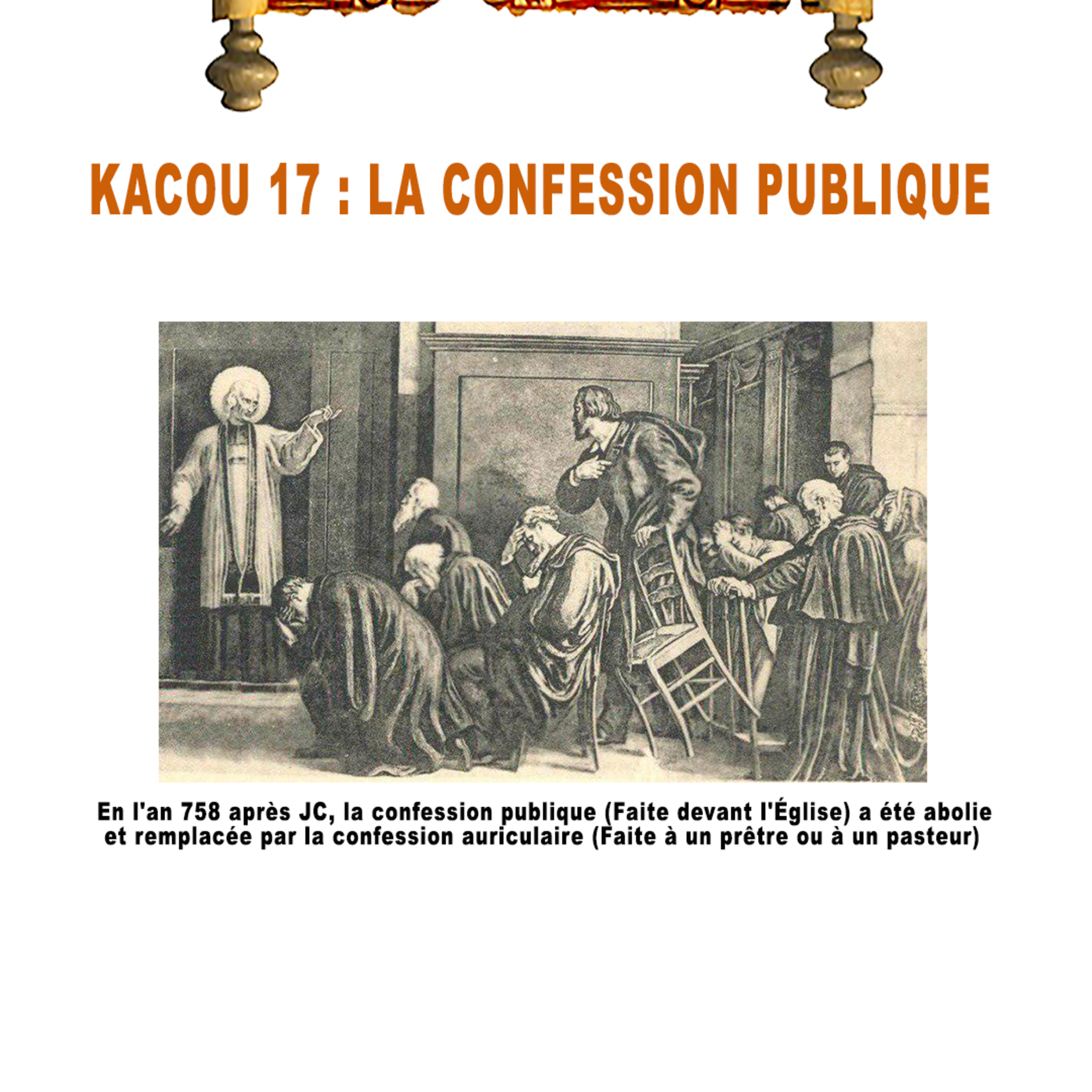 KACOU 17 : LA CONFESSION PUBLIQUE episode artwork