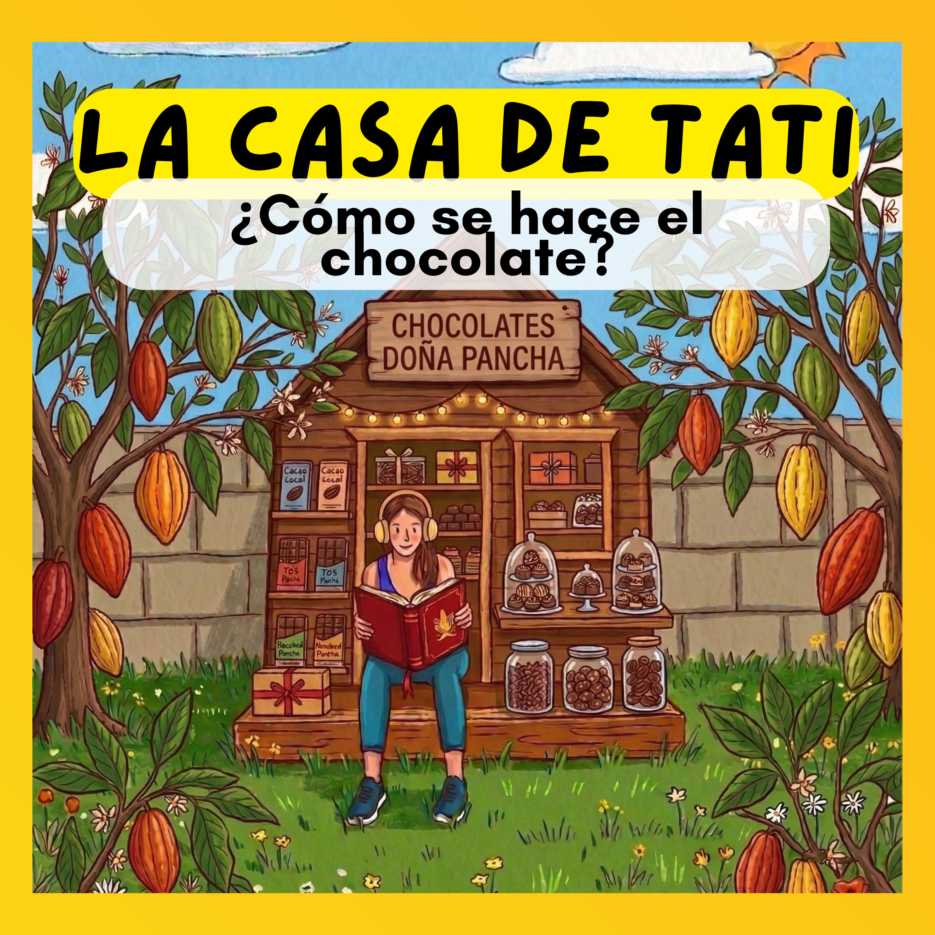 ¿Cómo se hace el chocolate? La chocolatería de Guatemala 🇬🇹- LUNES DE CUENTOS episode artwork