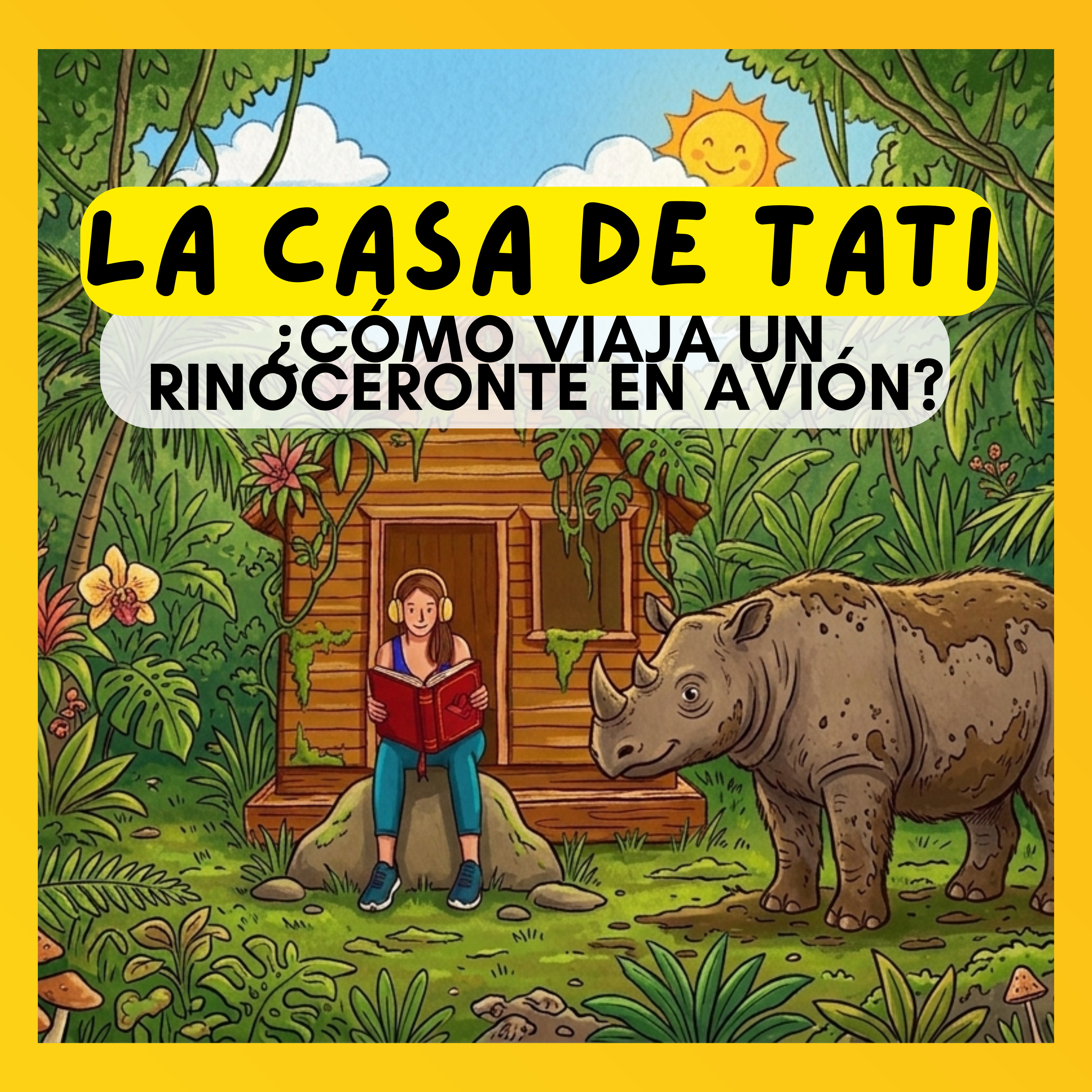 ¿Cómo viaja un rinoceronte en avión? El gran viaje de Atanasio- LUNES DE CUENTOS episode artwork
