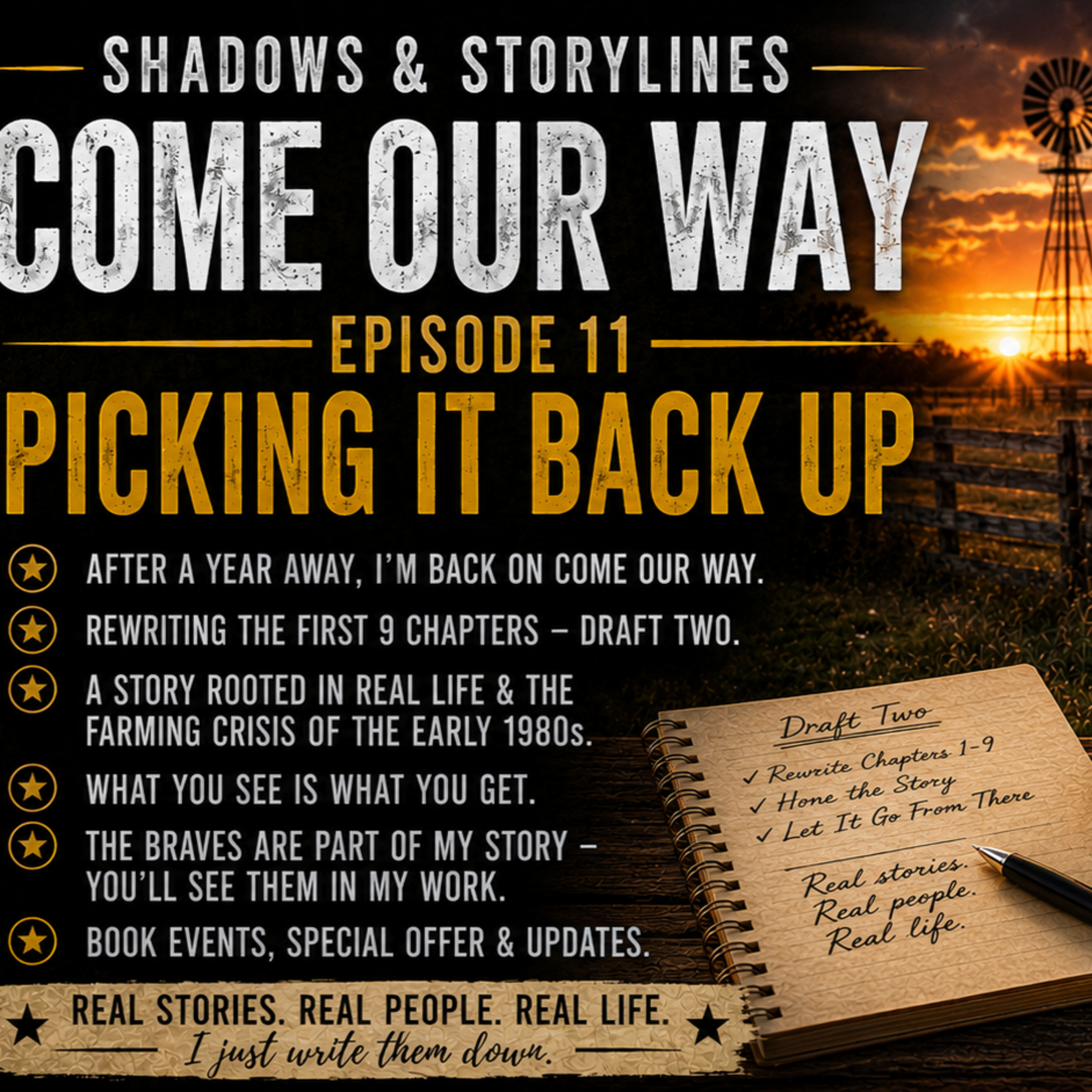 Shadows and Storylines 11: Picking it Back Up - A Year Later... episode artwork