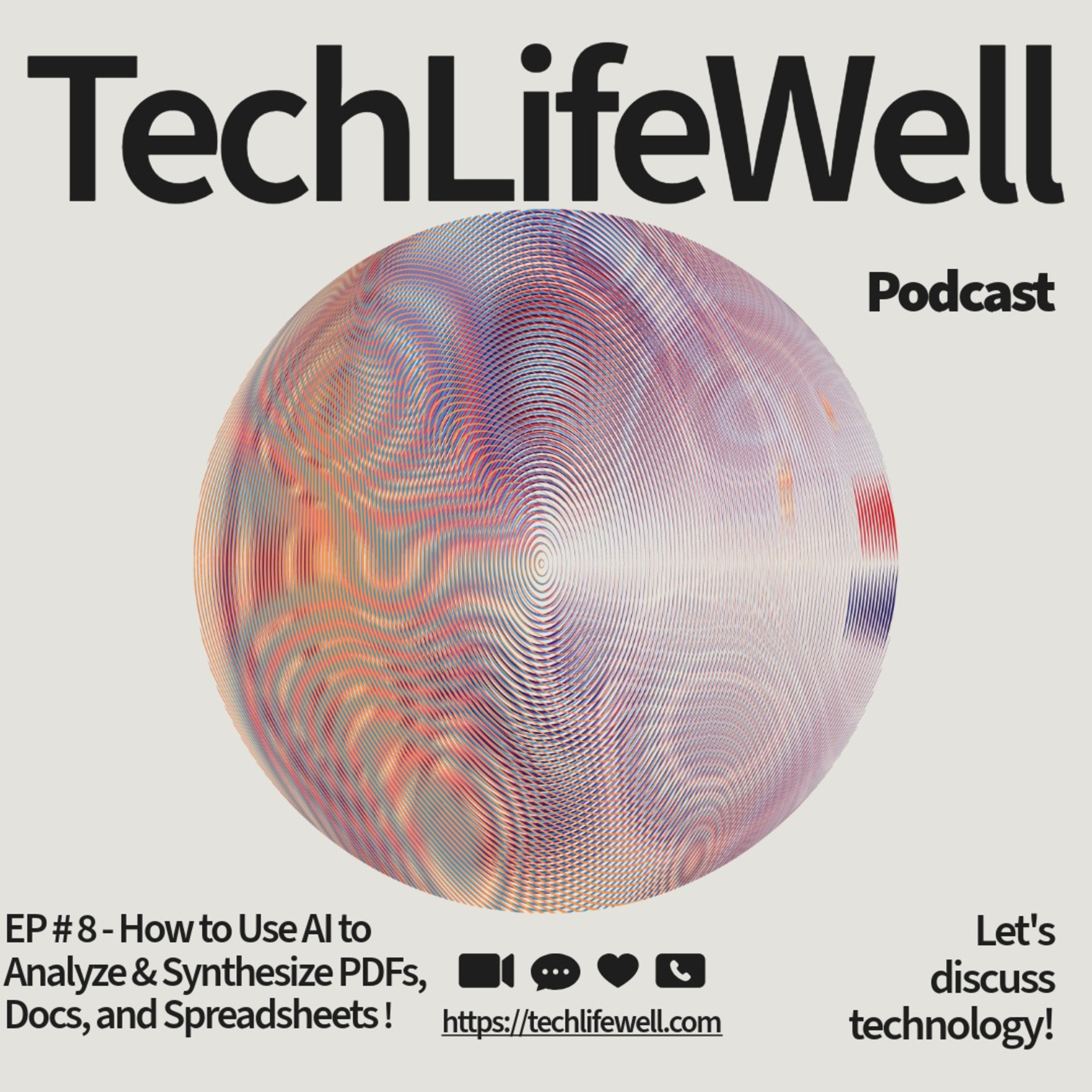 EP#8 - How to Use AI to Analyze and Synthesize PDFs, Docs, and Spreadsheets! episode artwork