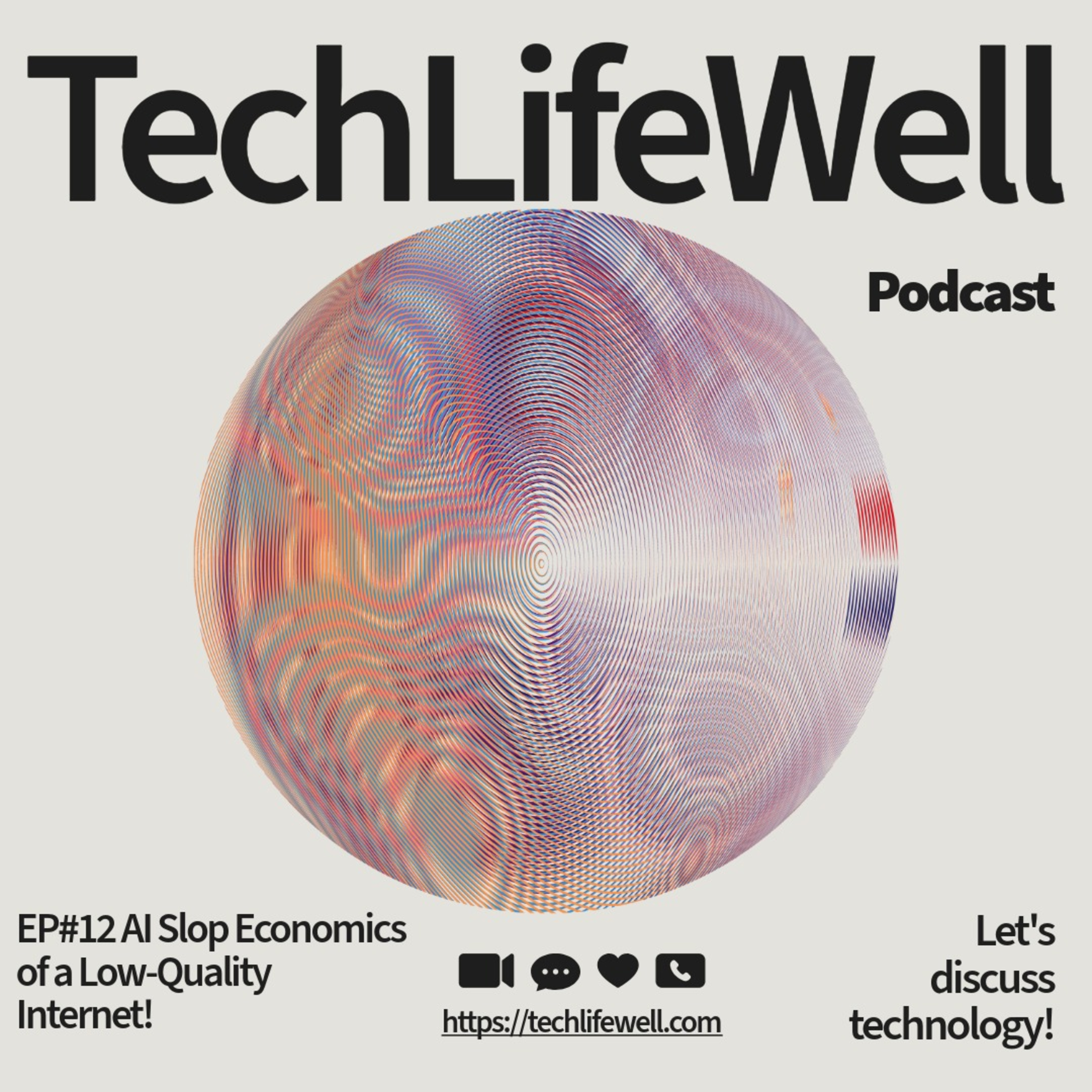 EP#12 - AI Slop: Economics of a Low-Quality Internet! episode artwork