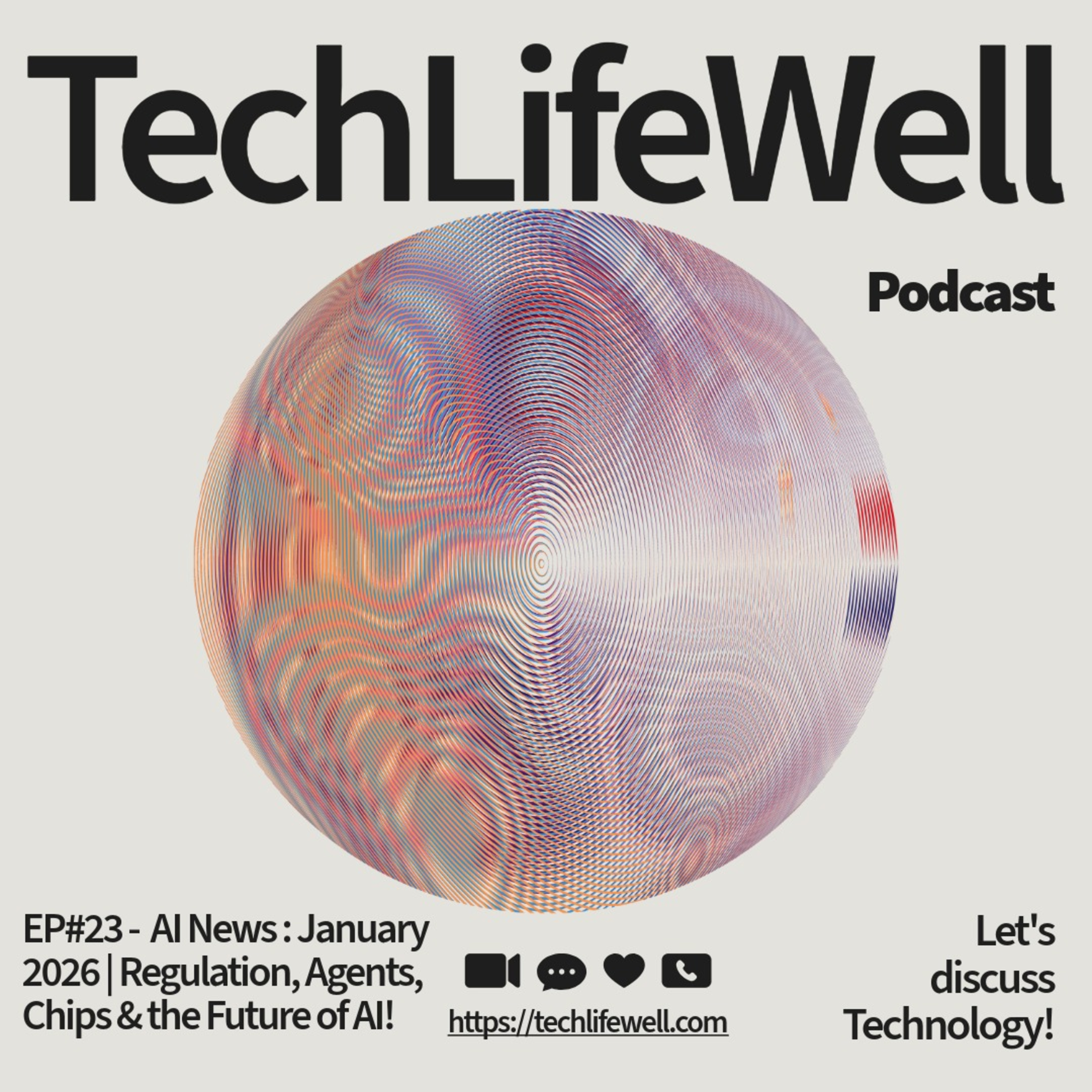 EP#23 - AI News : January 2026 | Regulation, Agents, Chips & the Future of AI | Artificial Intelligence Podcast episode artwork