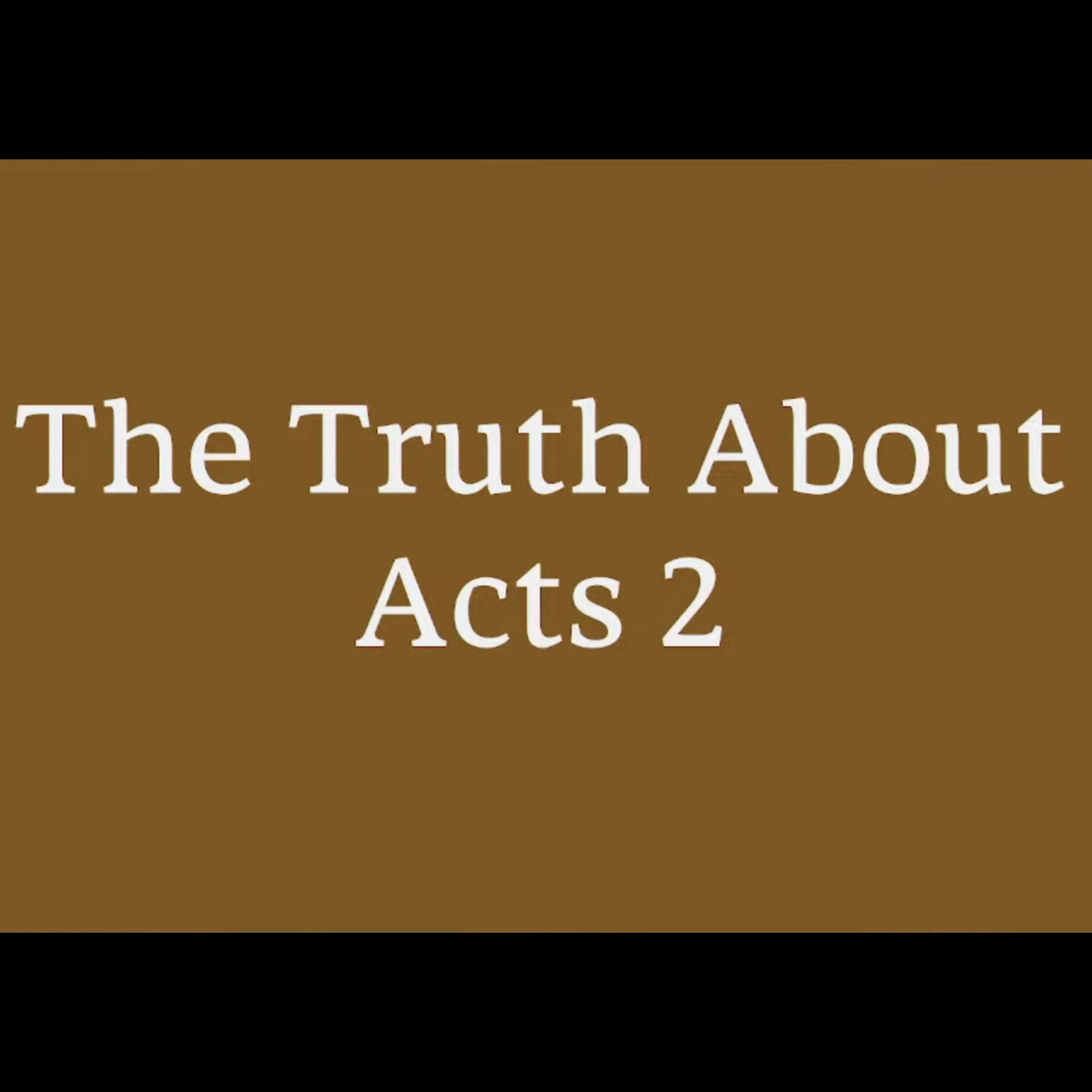 1 - The Truth About Acts 2 - David O'Steen episode artwork