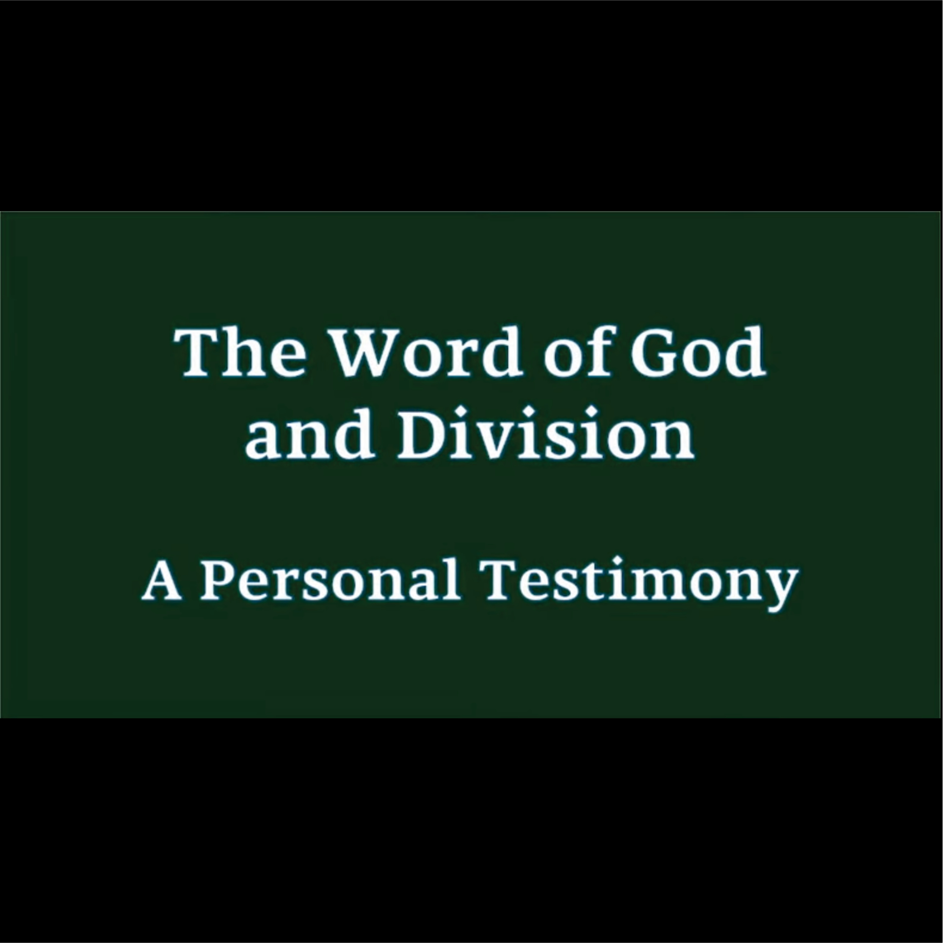 3 - Testimony - How God Changed our Church - David O'Steen episode artwork