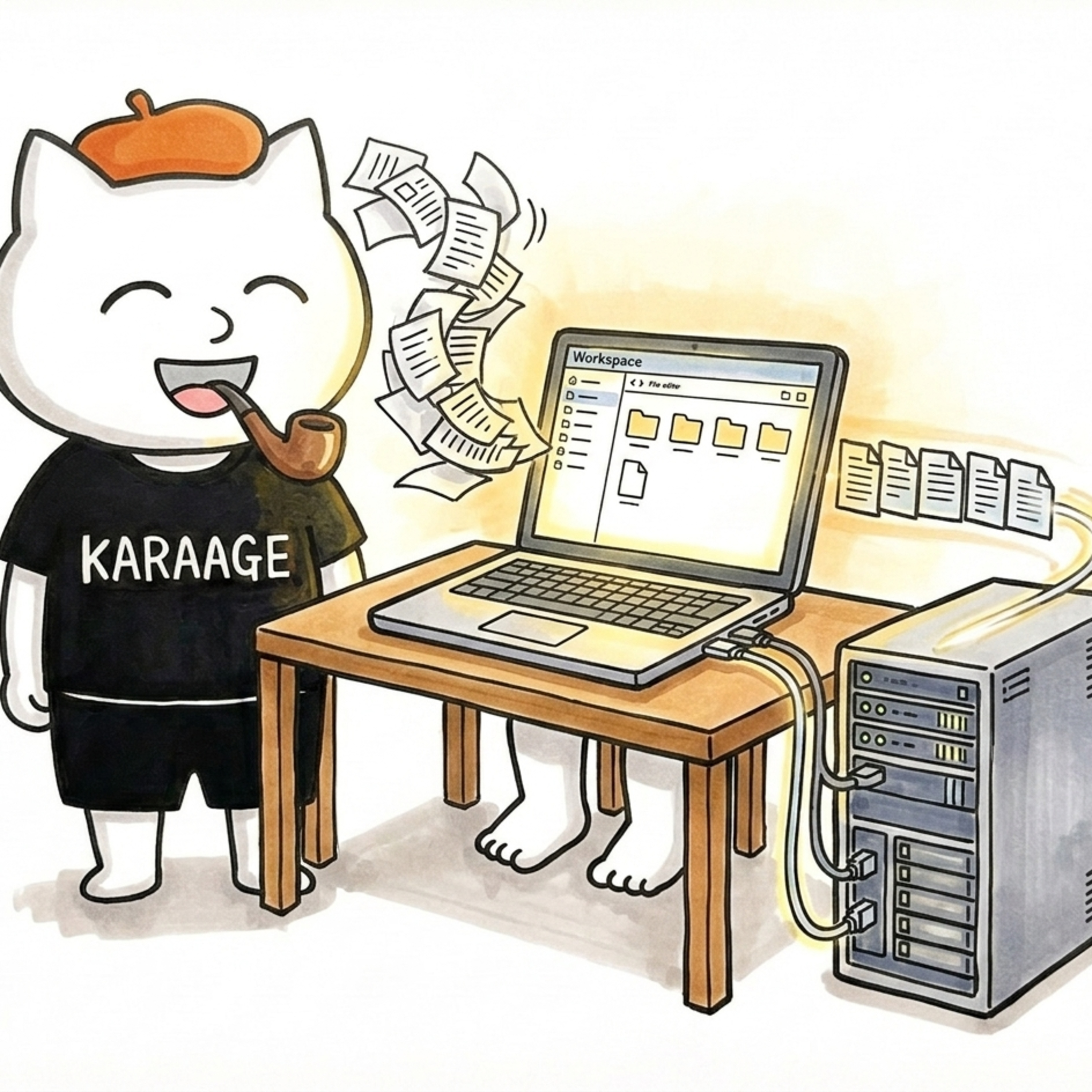 #87 サーバー上のローカルファイルをブラウザで編集！自作ソフト「workspace-web-editor」