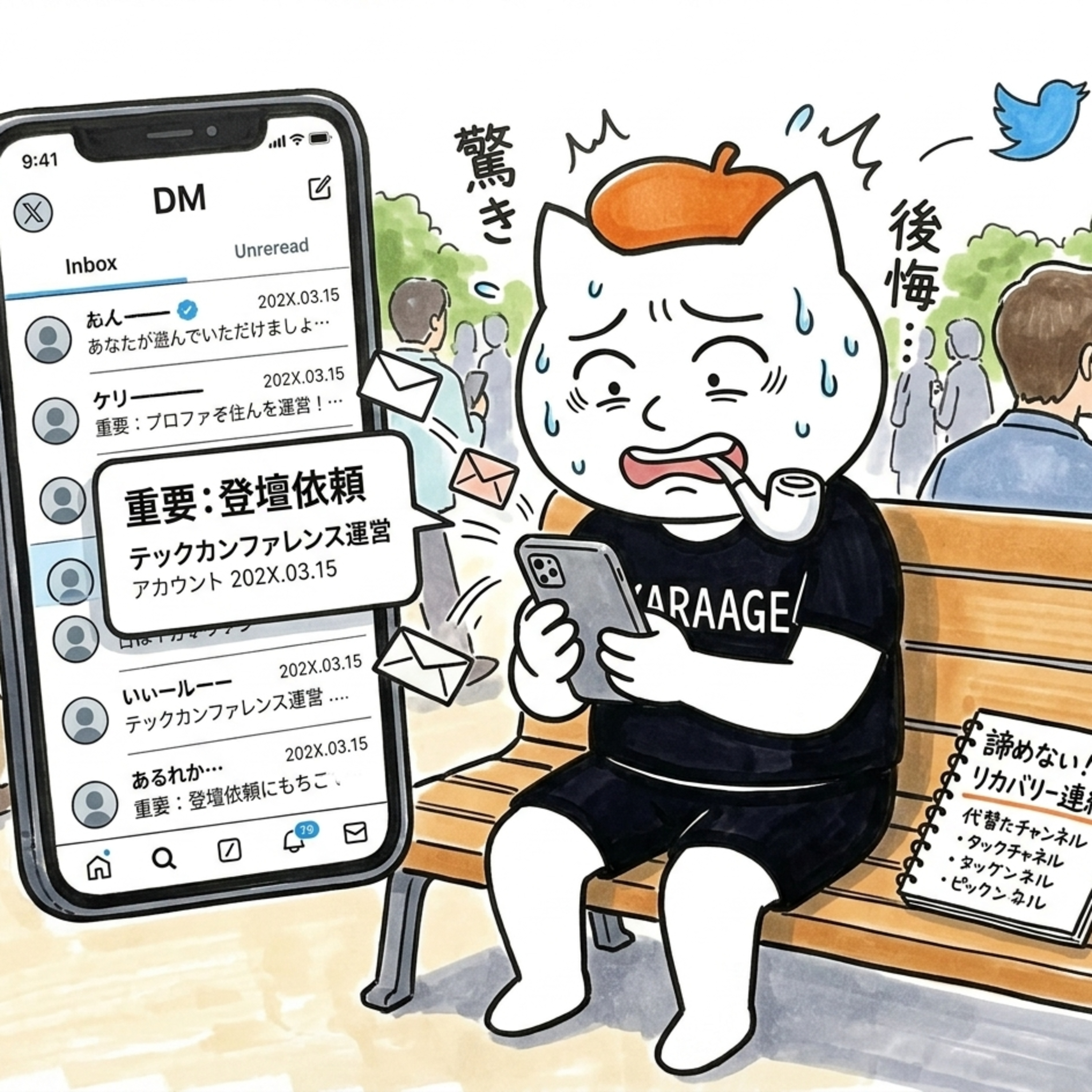 #88 Twitter（現X）のDM見逃しから考える大切な連絡を相手に届けるための「諦めないコミュニケーション術」
