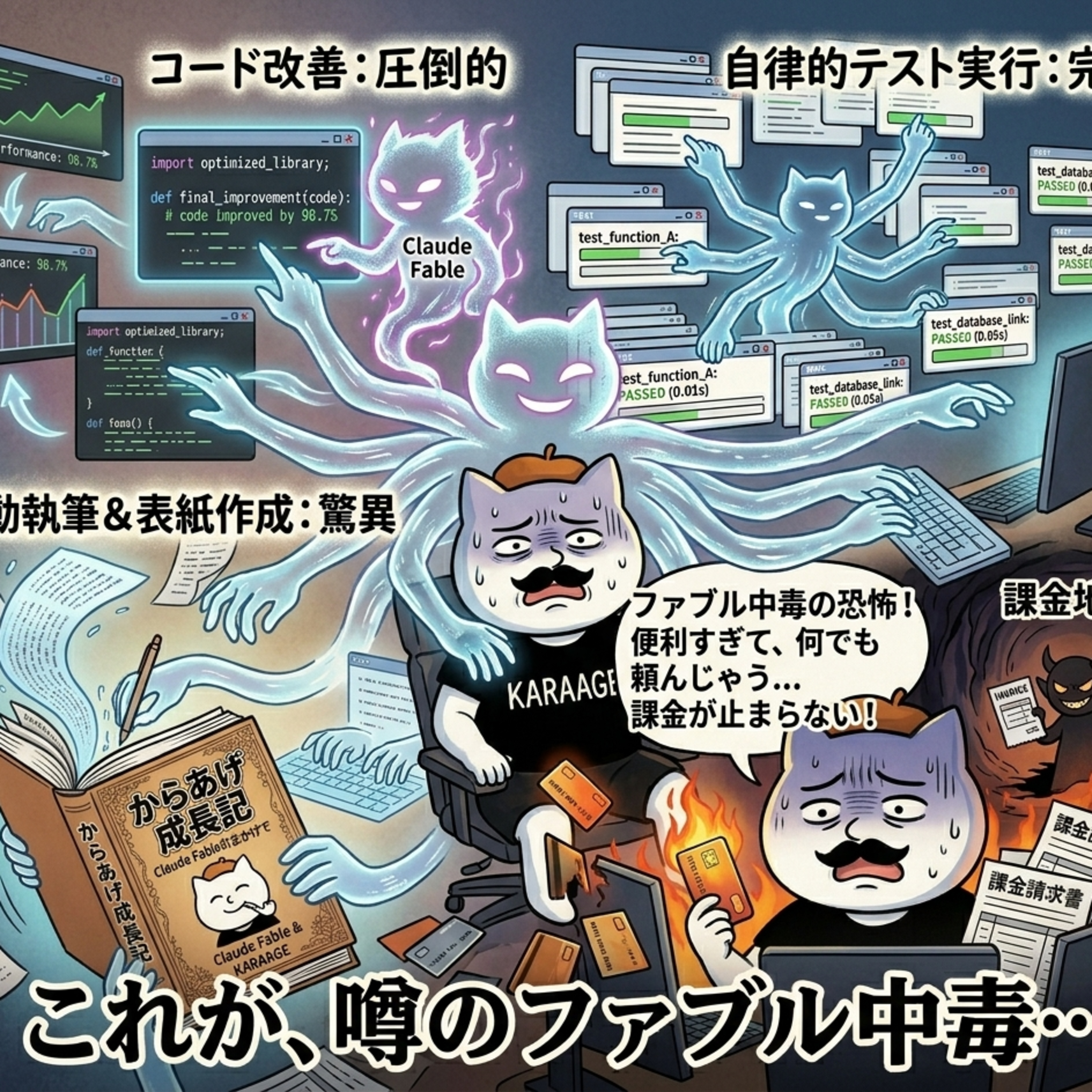 #109 話題の「Claude Fable」に自作AIアシスタントのコード改善と執筆を任せてみた結果