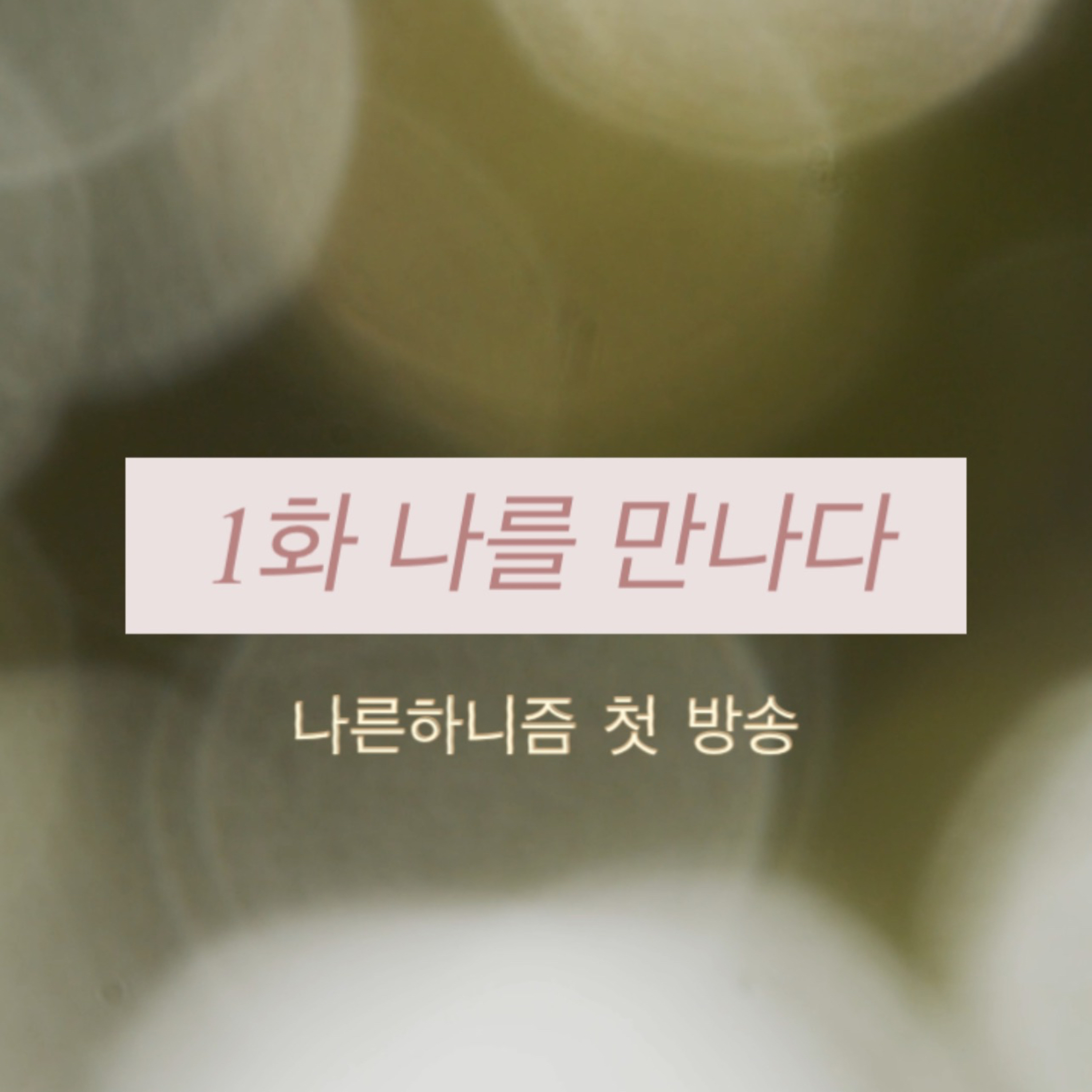 Ep. 01 나를 만나다: 첫 방송 | 나른하니즘 S1 episode artwork