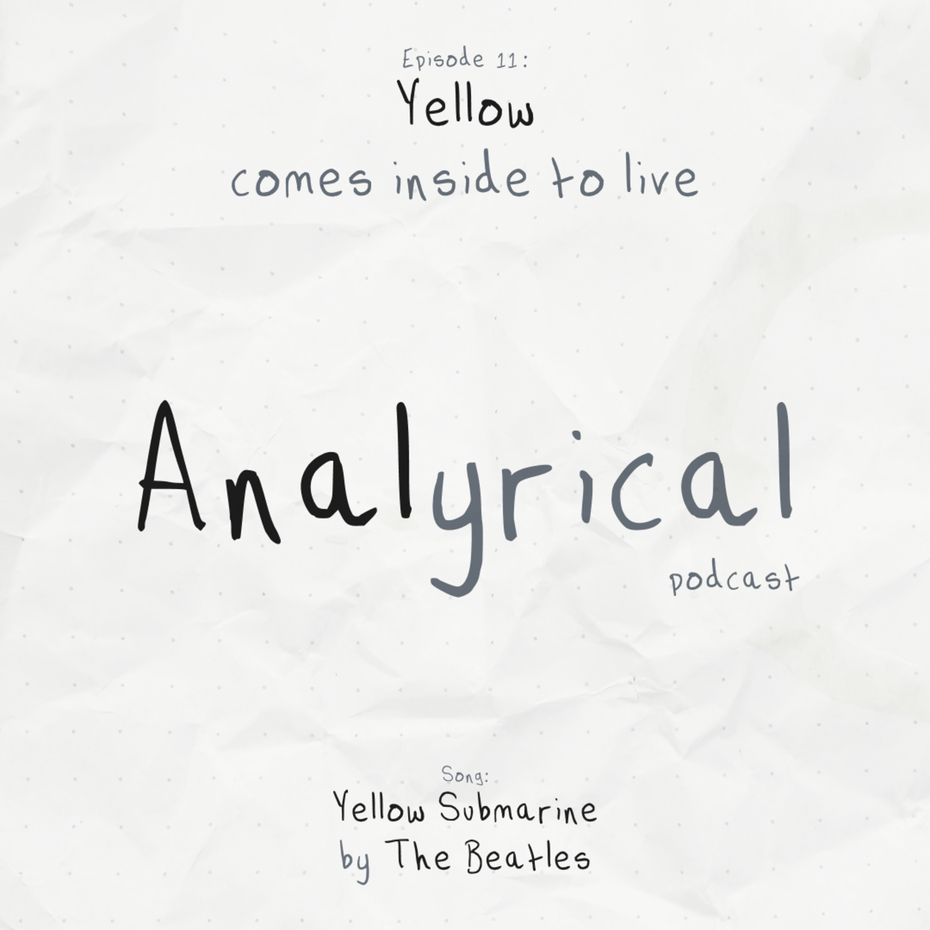 Yellow comes inside to live [Yellow Submarine – The Beatles]