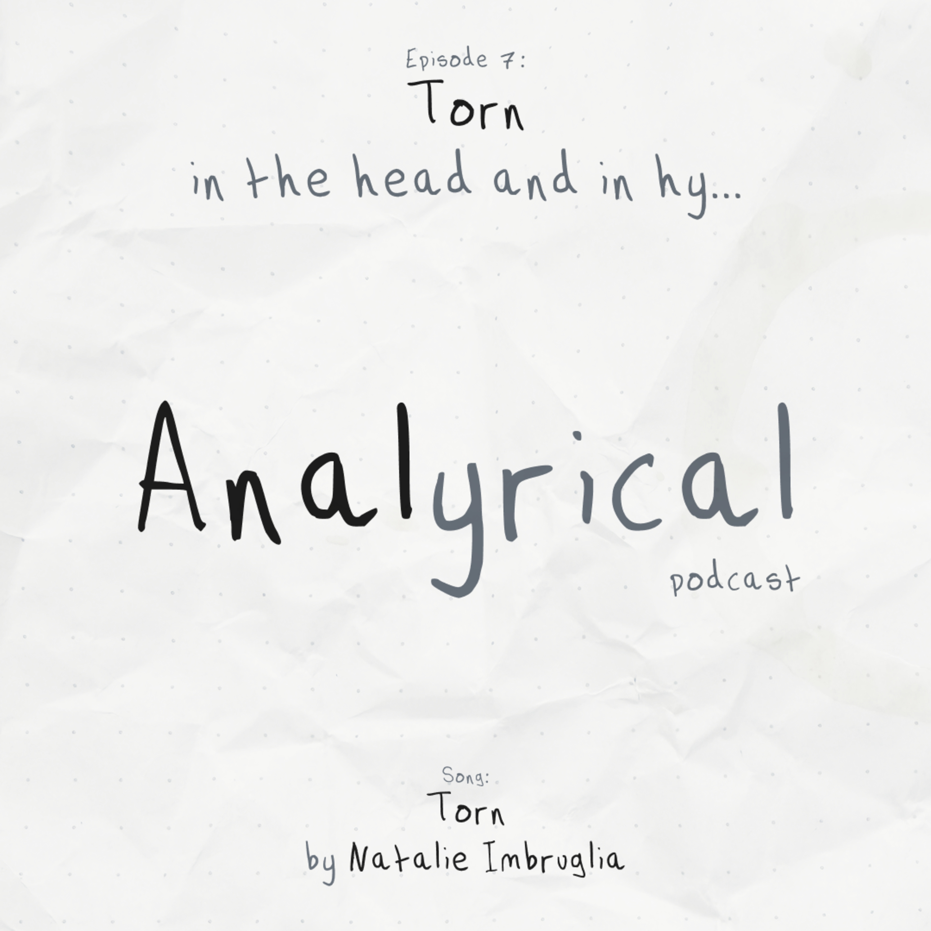 Torn in the head and in hy... [Torn – Natalie Imbruglia]