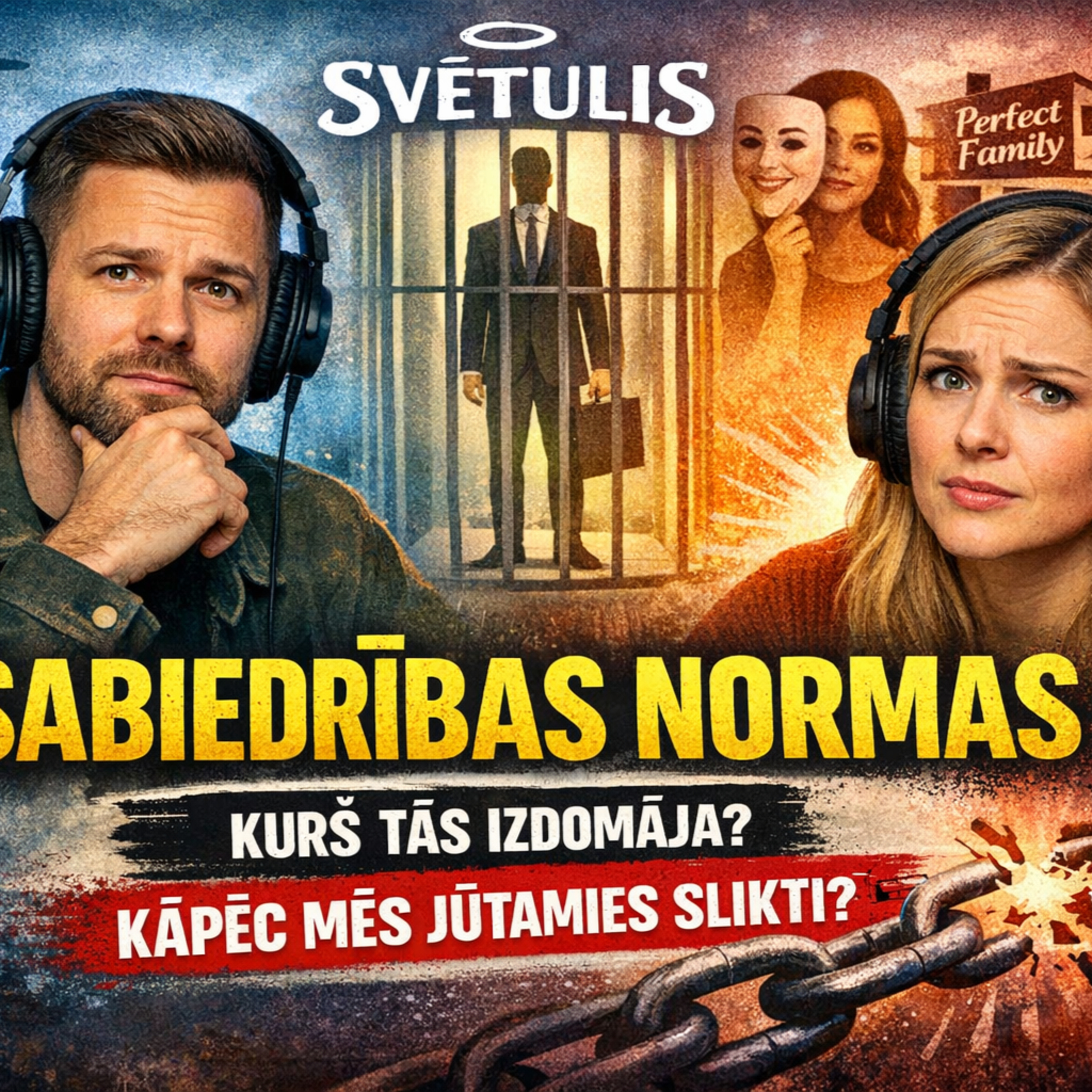 “SVĒTULIS” 15. Epizode - Kā sabiedrības normas liek cilvēkiem dzīvot pret sevi