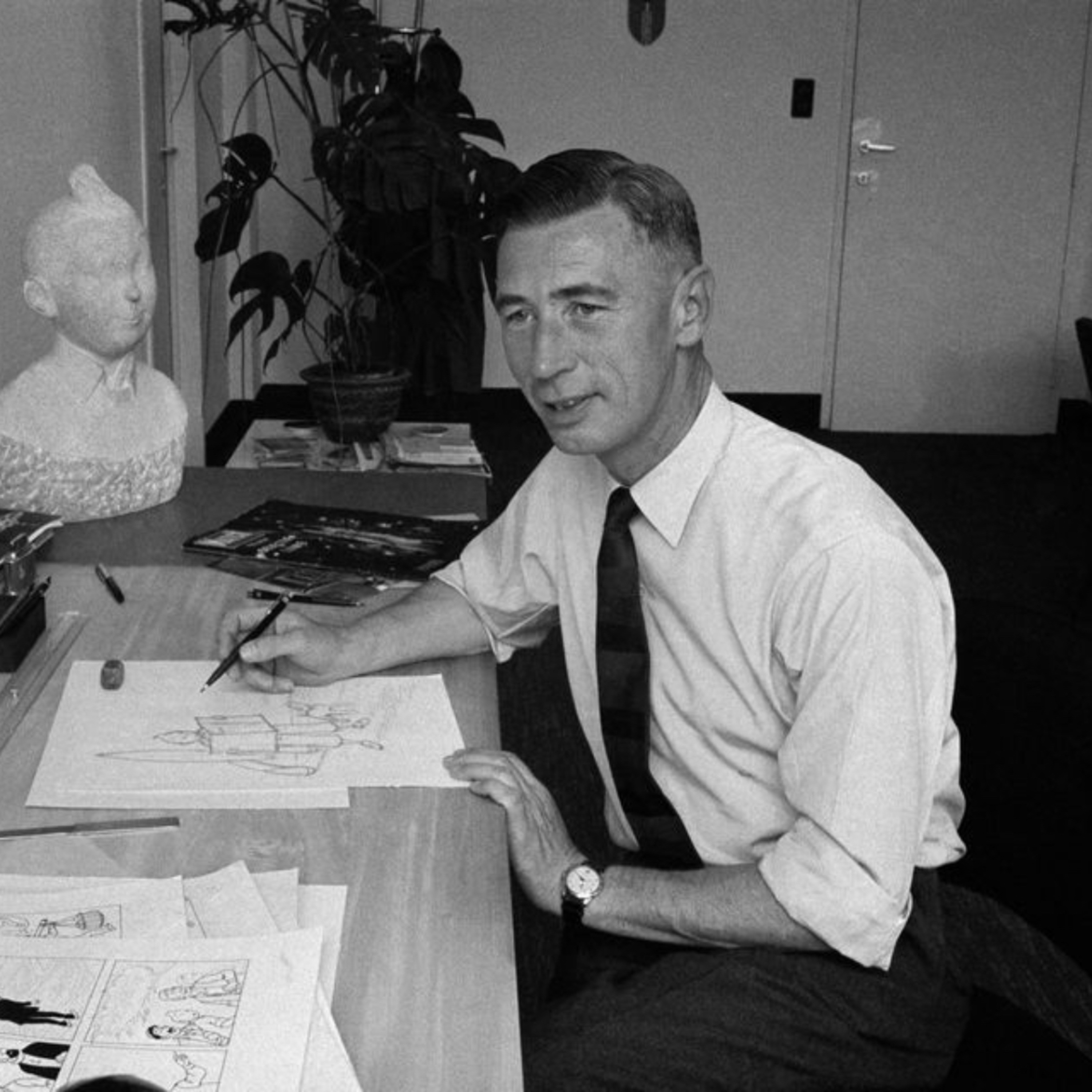 Hergé, l’homme qui a donné vie à Tintin
