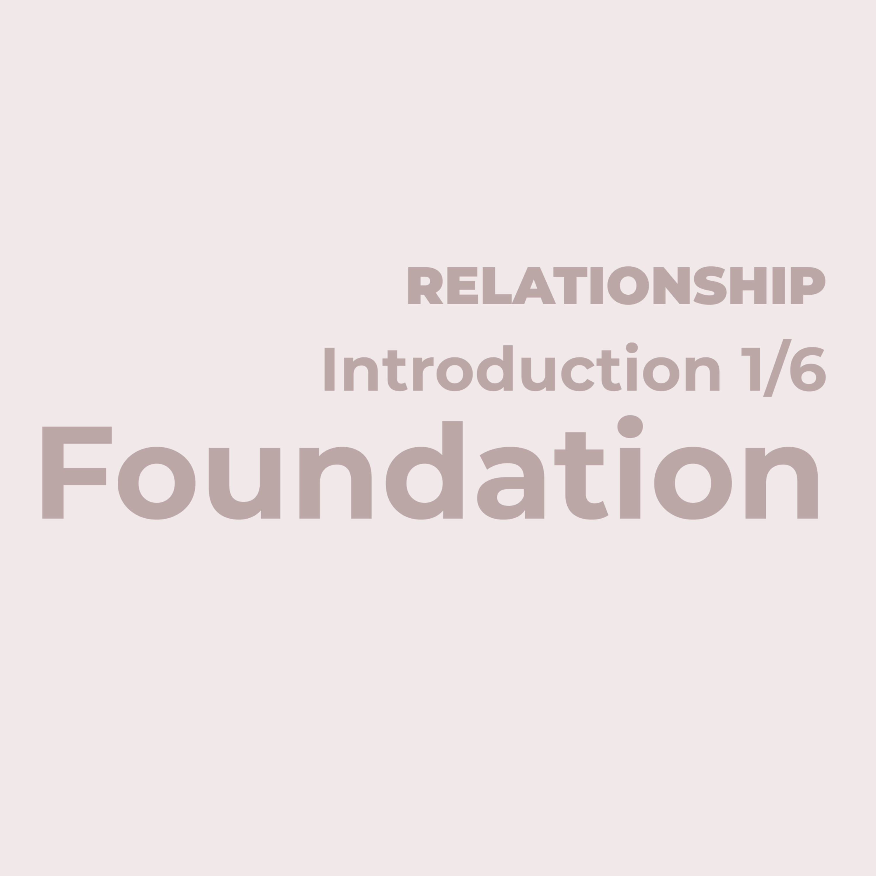 Relationship Comes First episode artwork