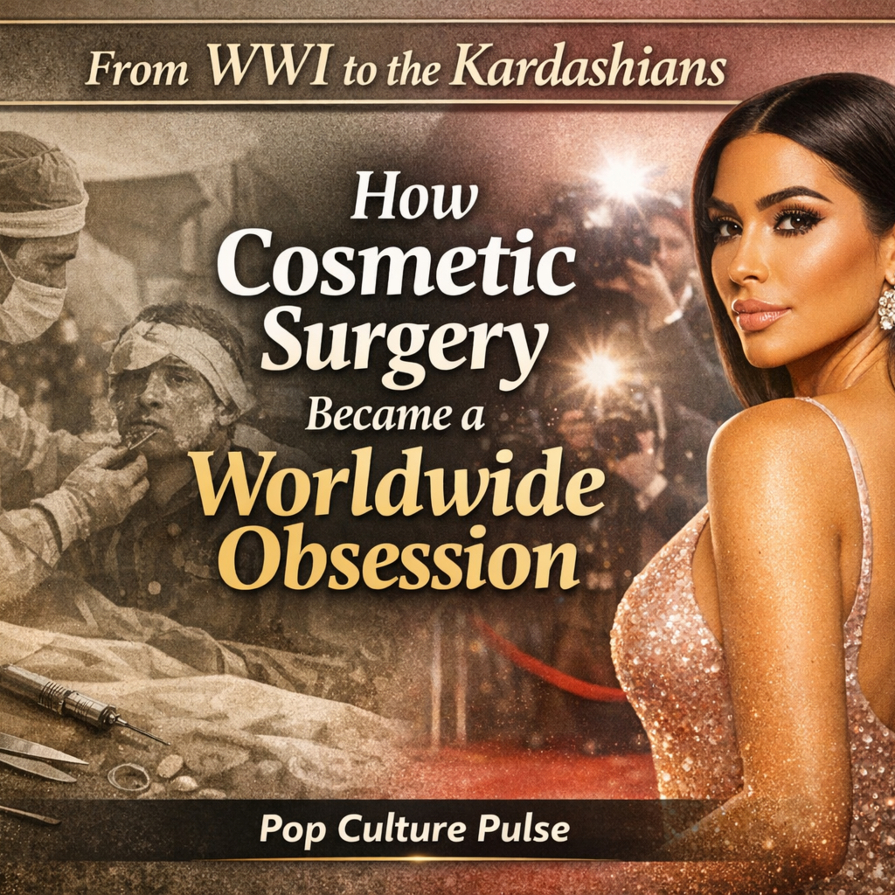 From WWI to the Kardashians: How Cosmetic Surgery Became a Worldwide Obsession episode artwork