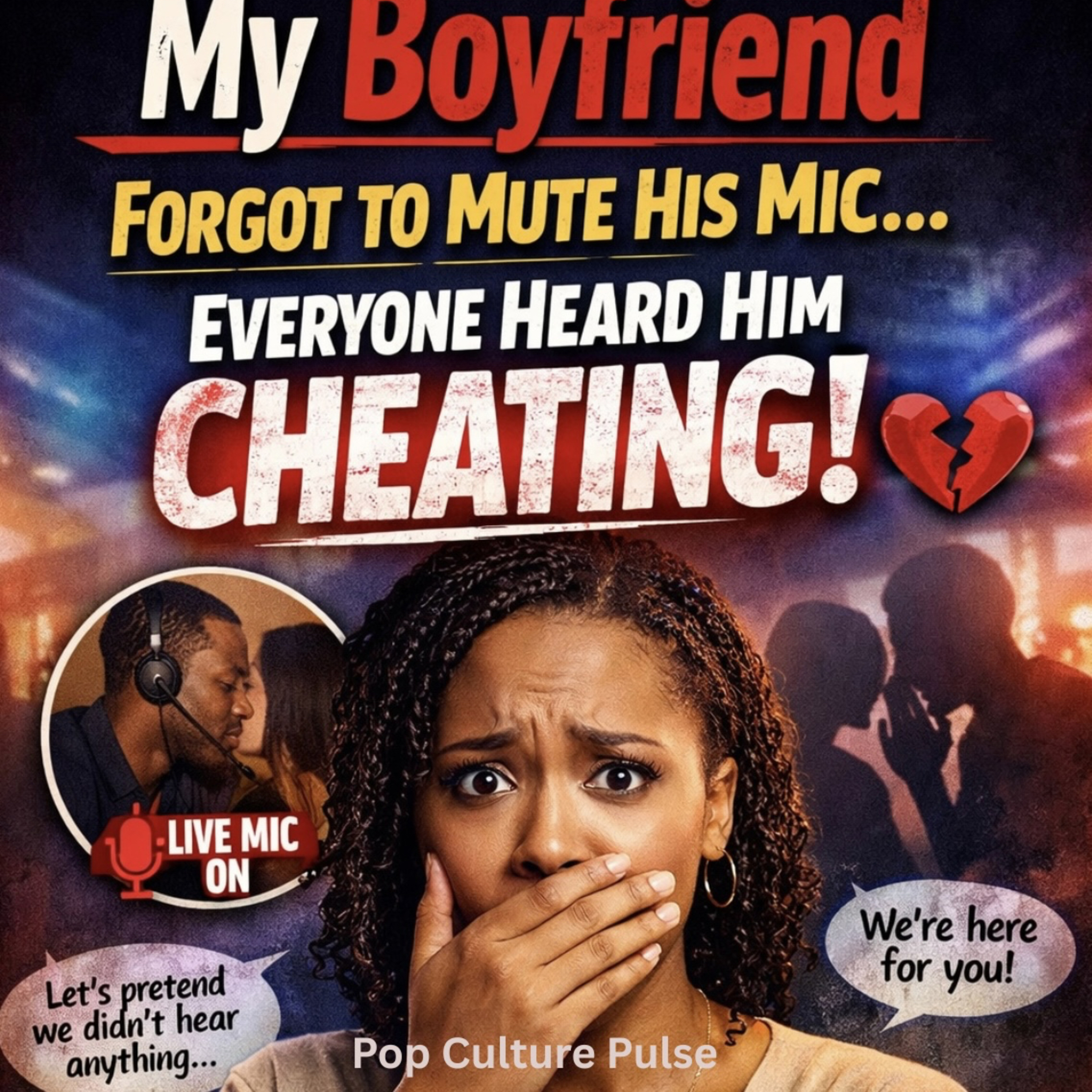 My BF forgot to mute his mic, everyone heard him cheat, but they acted clueless and stood by me episode artwork