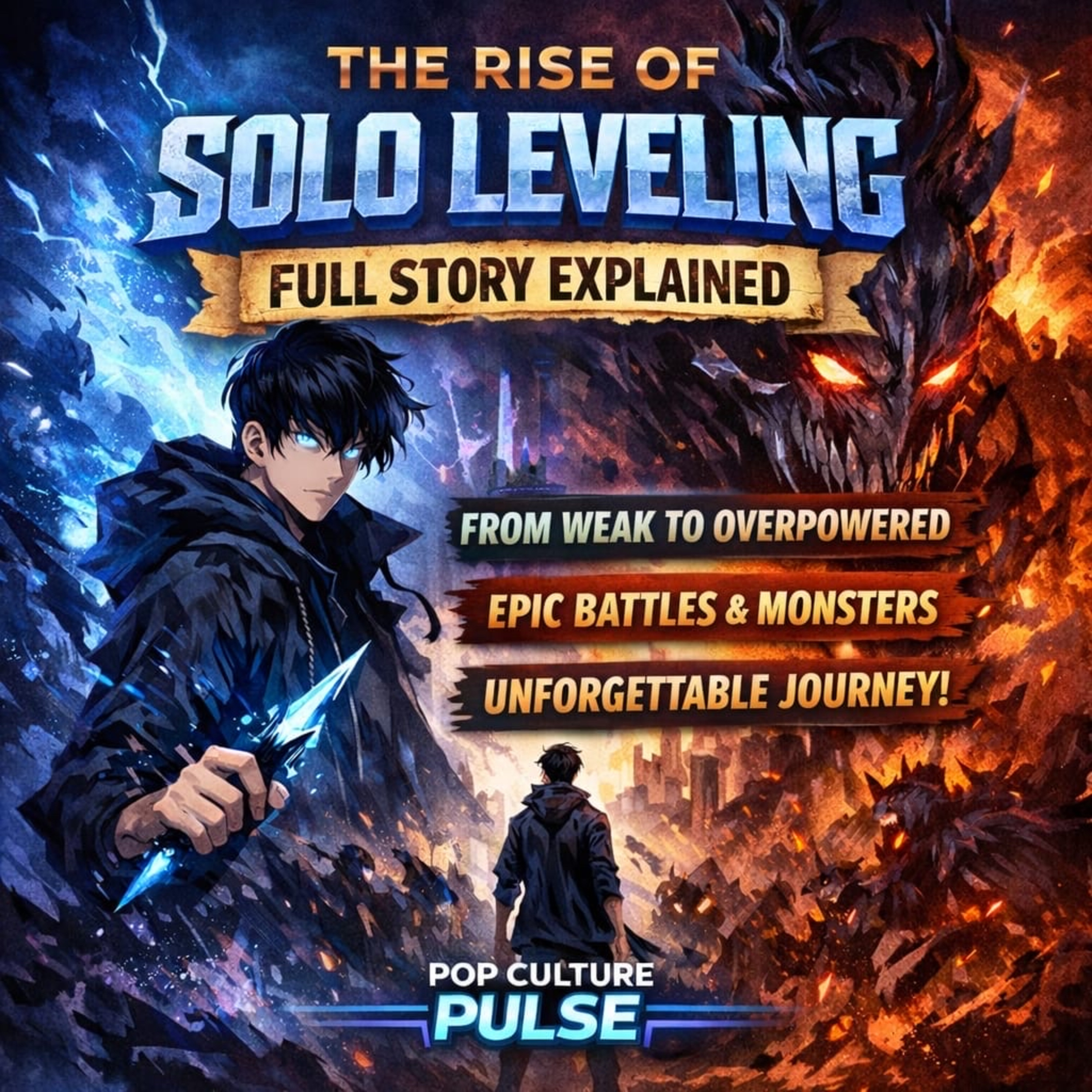 The Rise of Solo Leveling: Full Story Explained | Pop Culture Pulse episode artwork