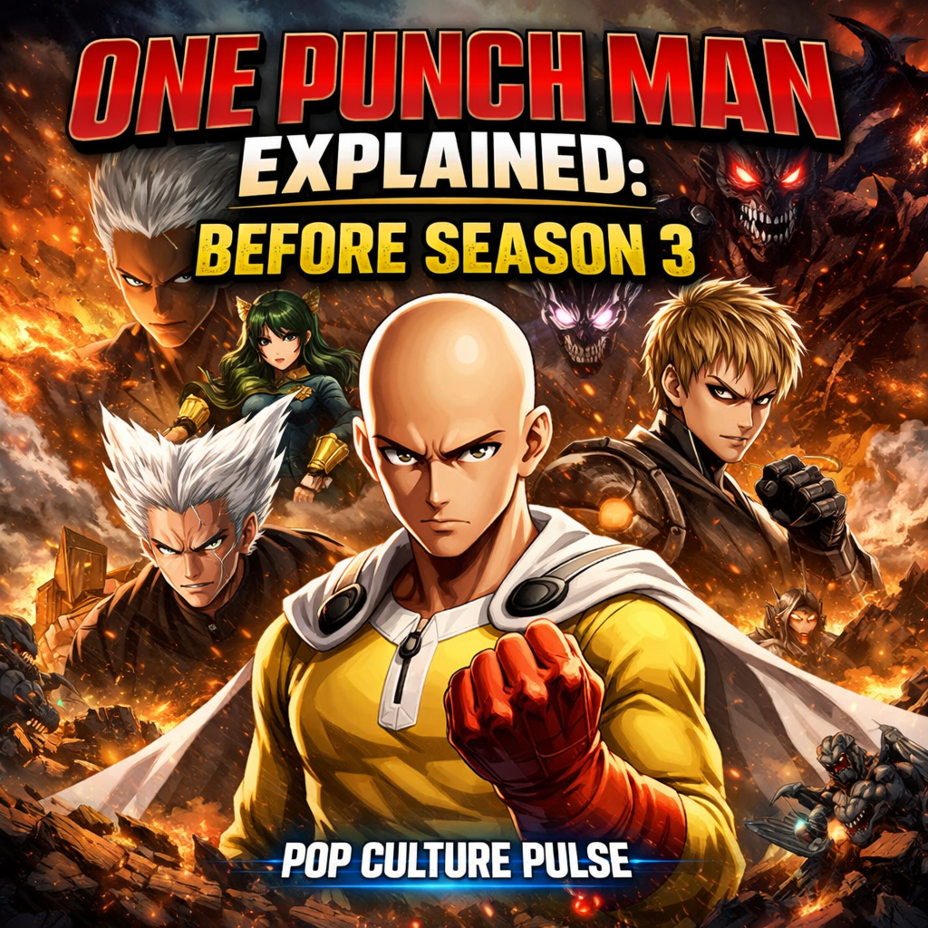 One Punch Man Explained: Before Season 3 episode artwork