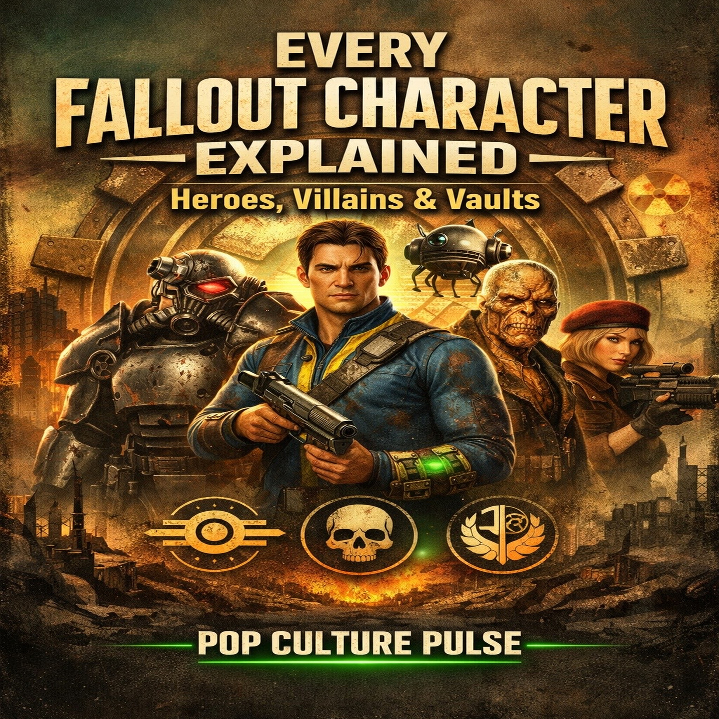 Every Fallout Character Explained: Heroes, Villains & Vaults episode artwork