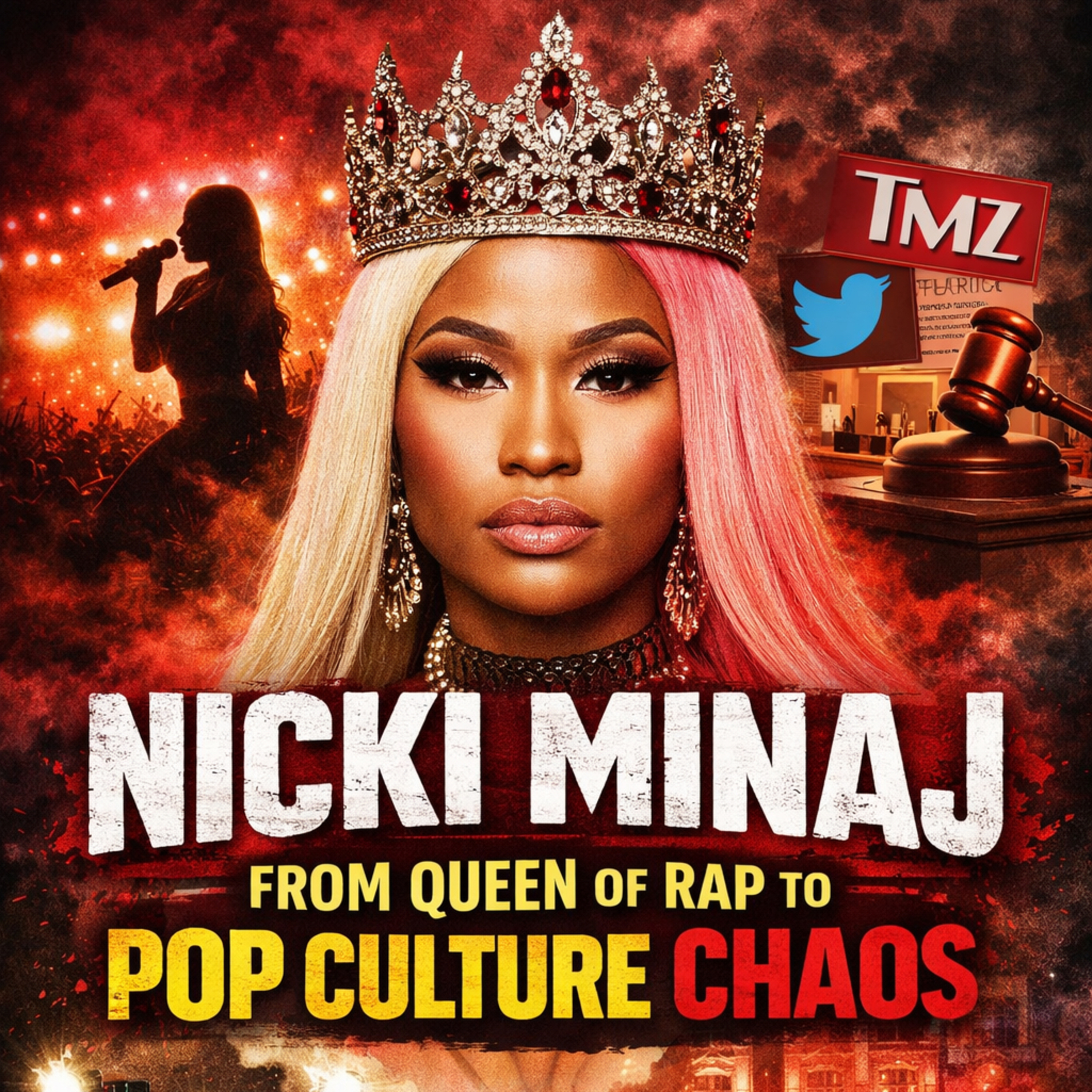 Nicki Minaj: From Queen of Rap to Pop Culture Chaos episode artwork