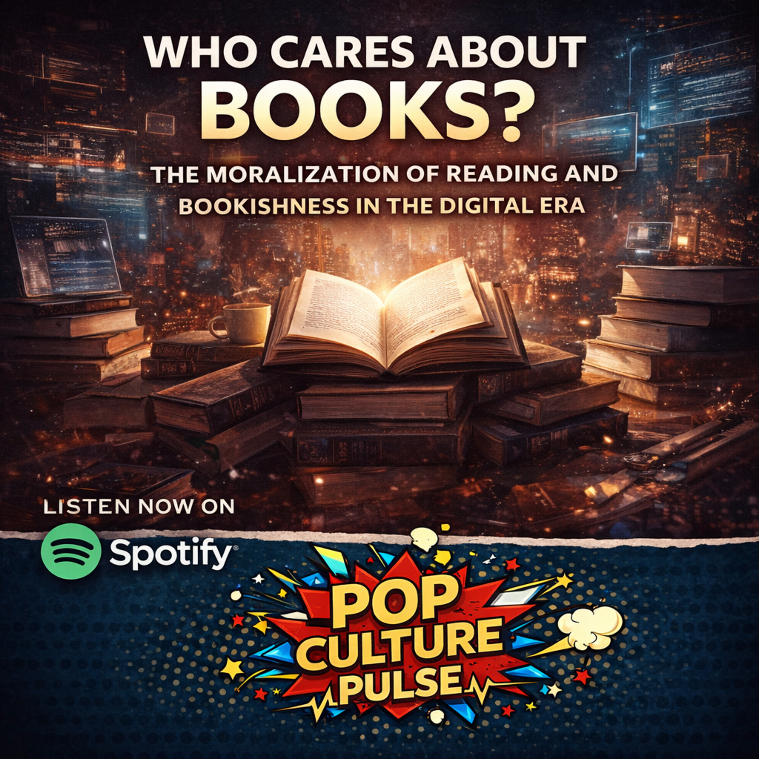 Who Cares About Books? | The Moralization of Reading and Bookishness in the Digital Era episode artwork