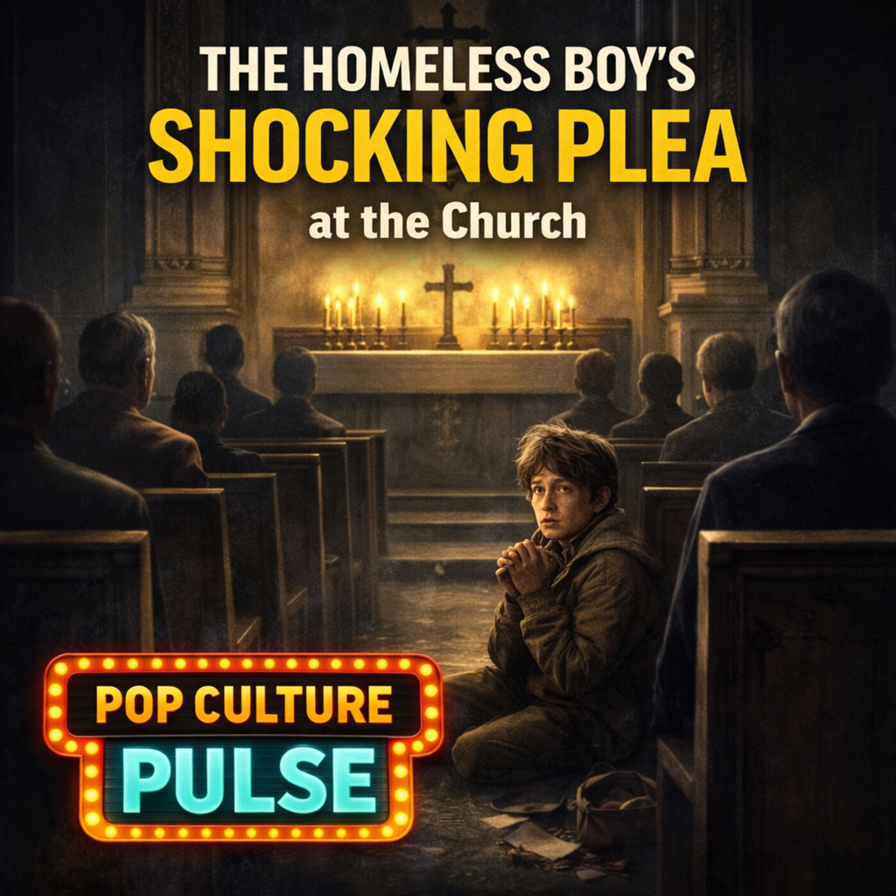 “The Homeless Boy’s Shocking Plea at the Church”  episode artwork