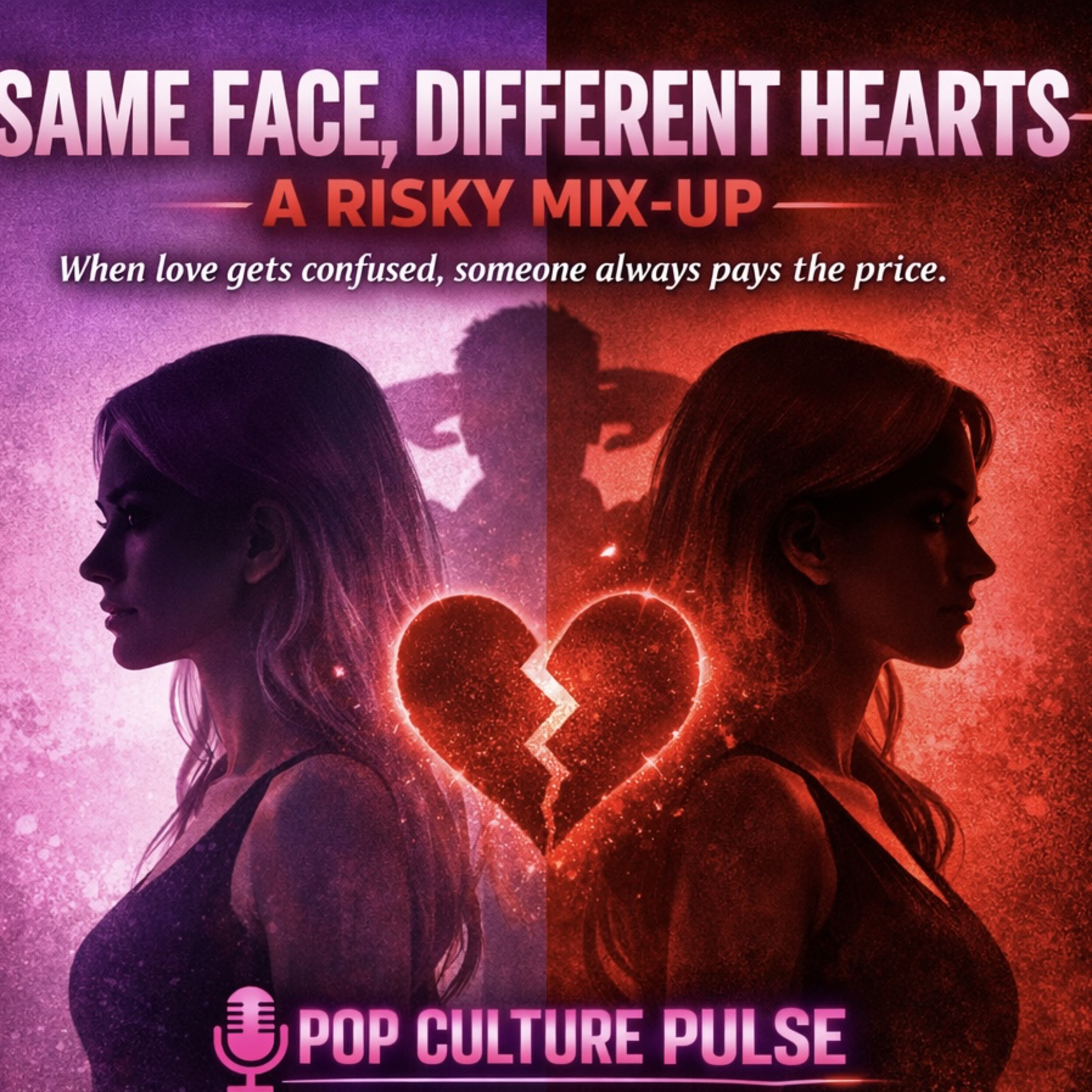 Same Face, Different Hearts — A Risky Mix-Up episode artwork