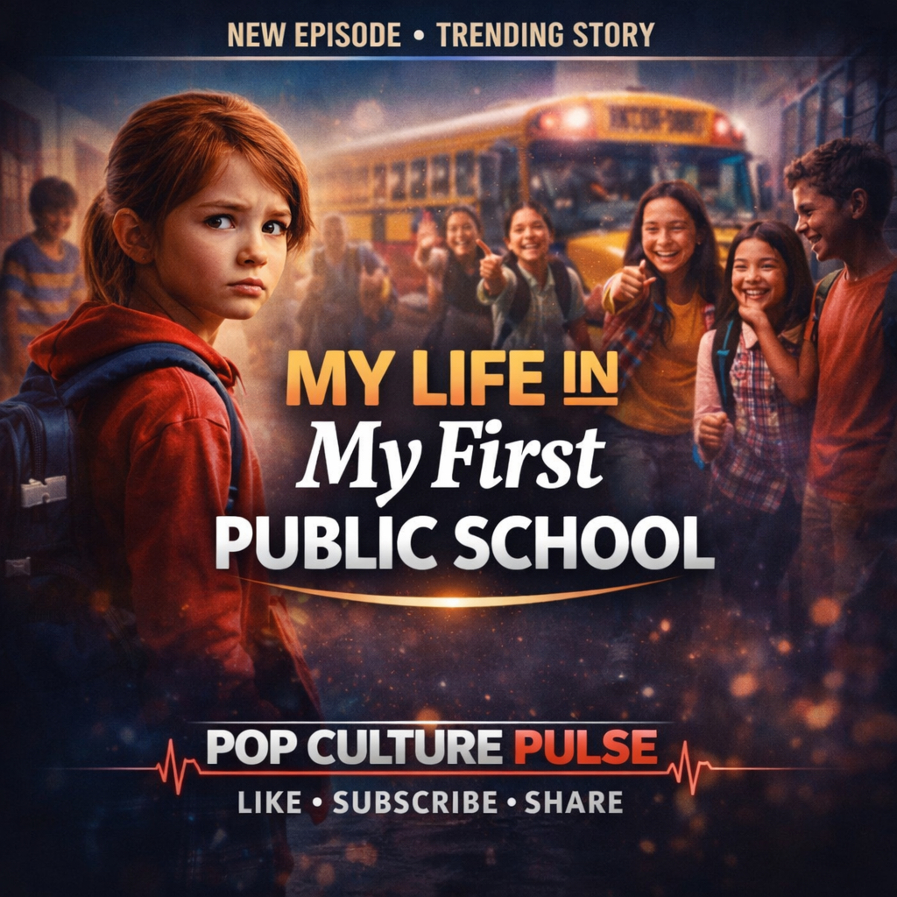 my life in my first public school episode artwork